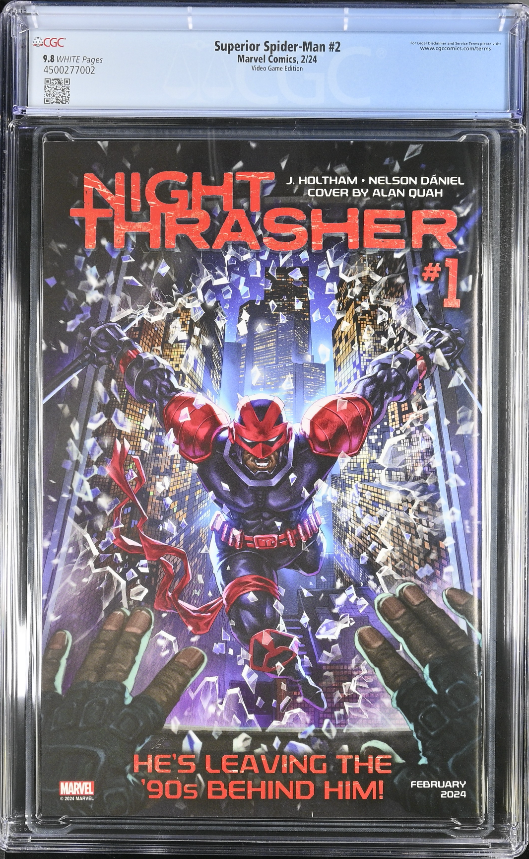 Superior Spider-Man #2 Anka Spider-Man 2 Encoded Suit Variant CGC 9.8