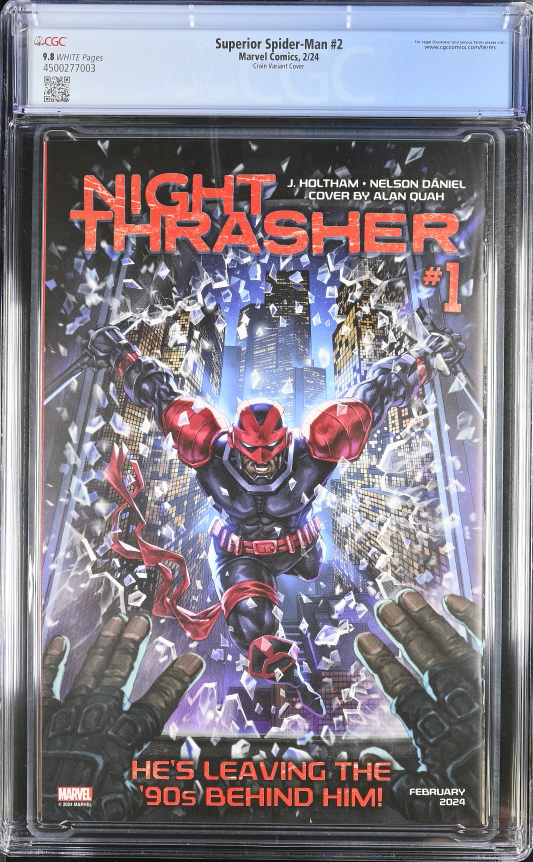 Superior Spider-Man #2 Crain 1:25 Retailer Incentive Variant CGC 9.8