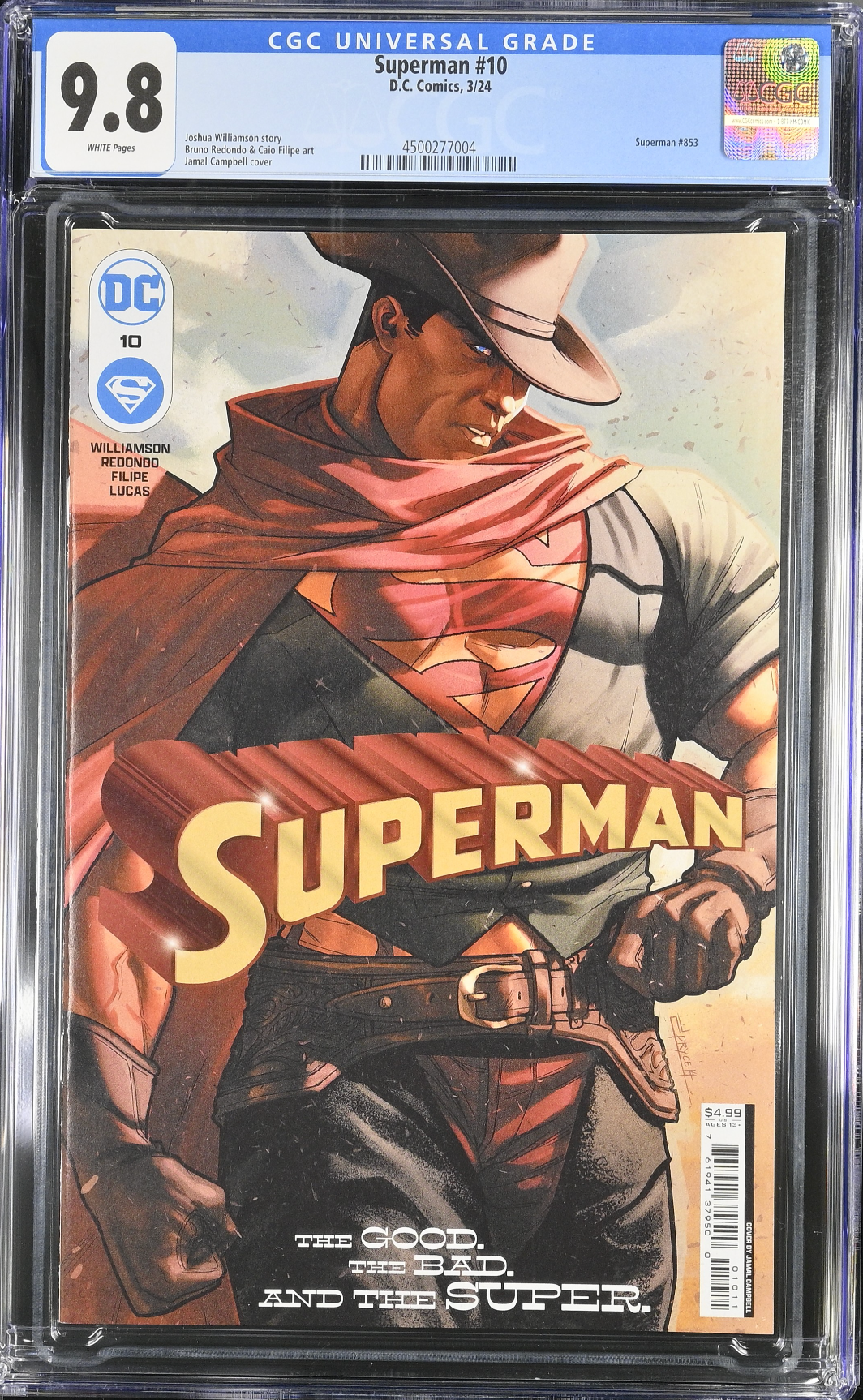 Superman #10 CGC 9.8