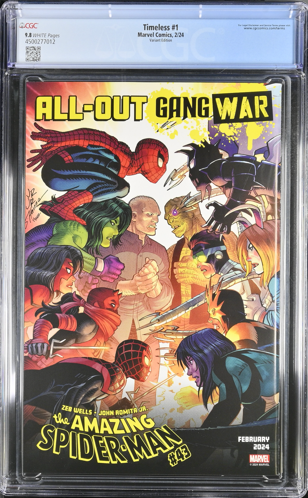 Timeless #1 Momoko Variant CGC 9.8