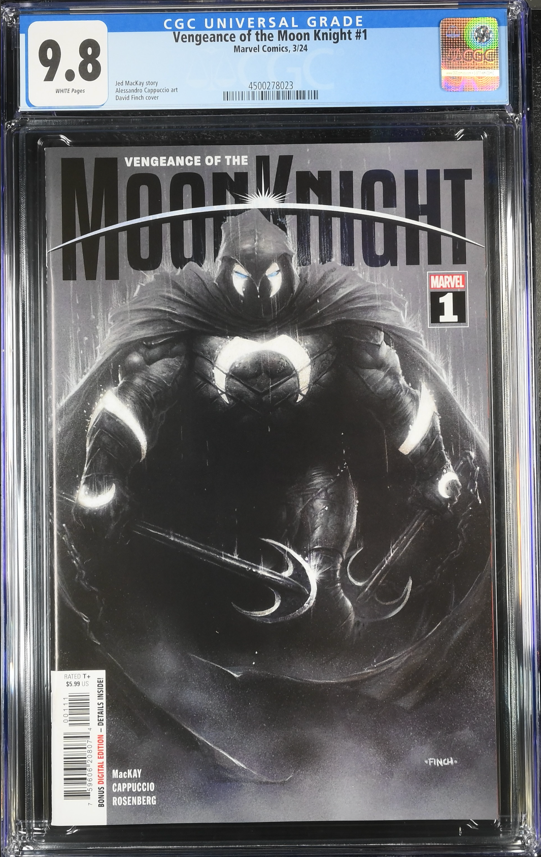 Vengeance of the Moon Knight #1 CGC 9.8