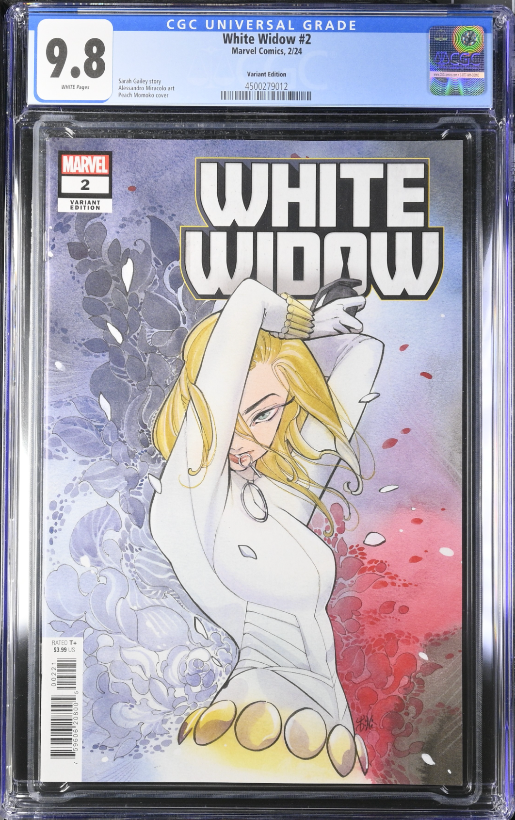 White Widow #2 Momoko Variant CGC 9.8