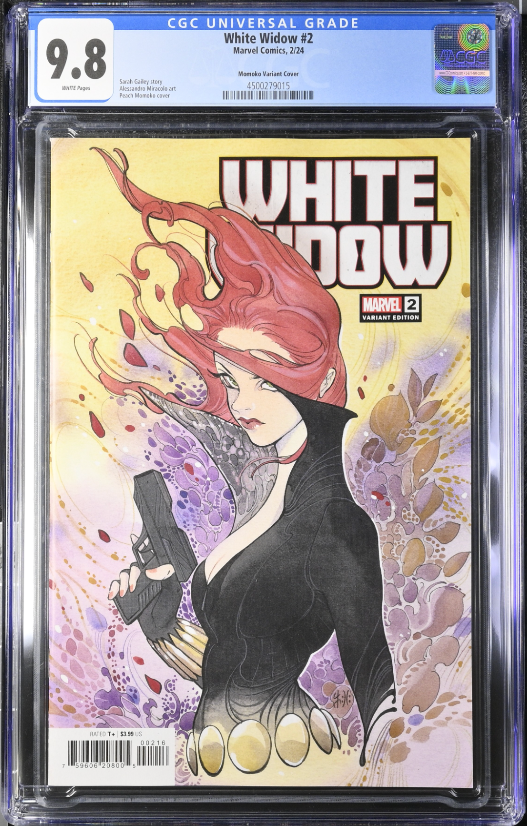 White Widow #2 Momoko 1:50 Retailer Incentive Variant CGC 9.8