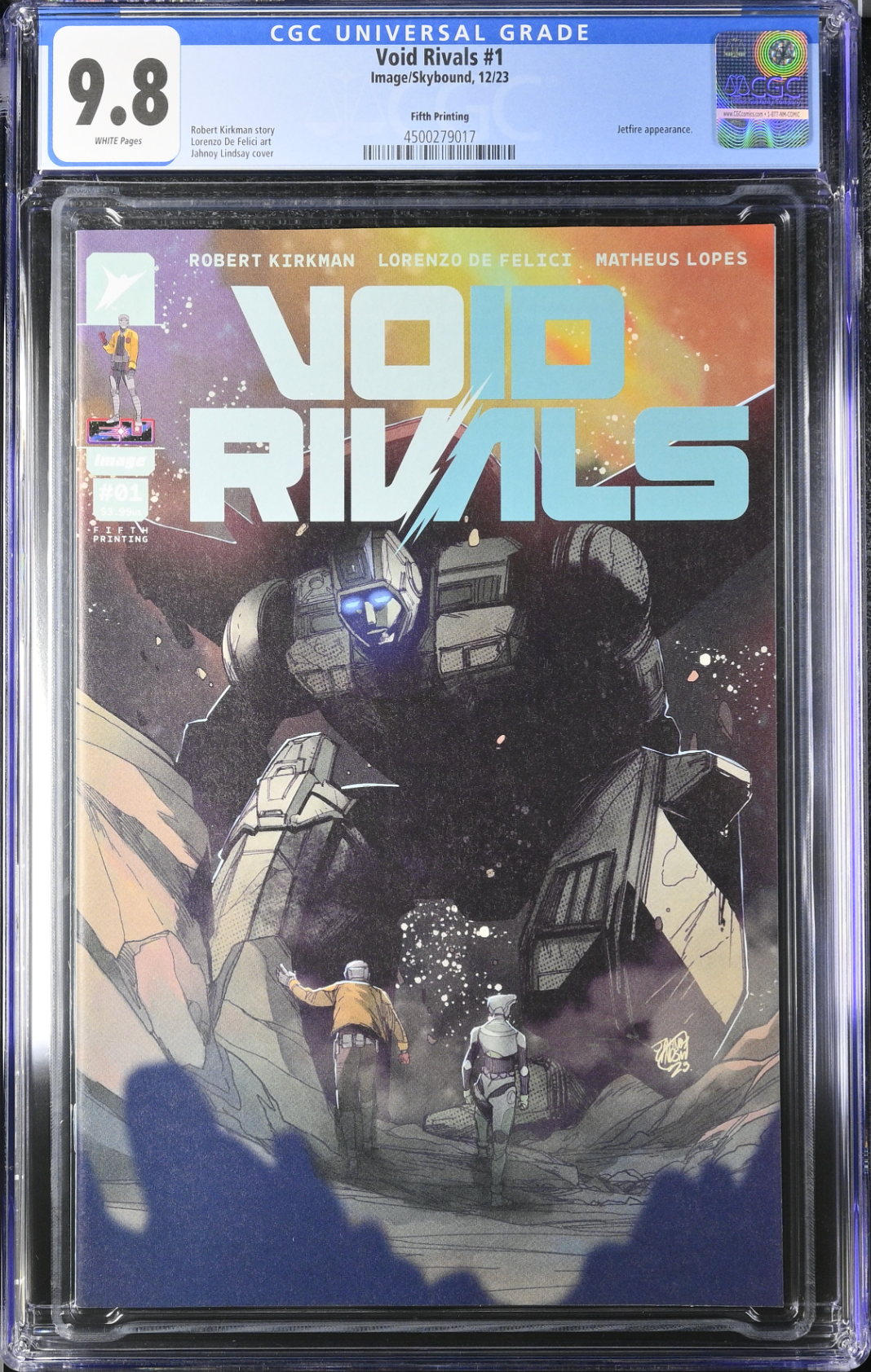 Void Rivals #1 Fifth Printing CGC 9.8