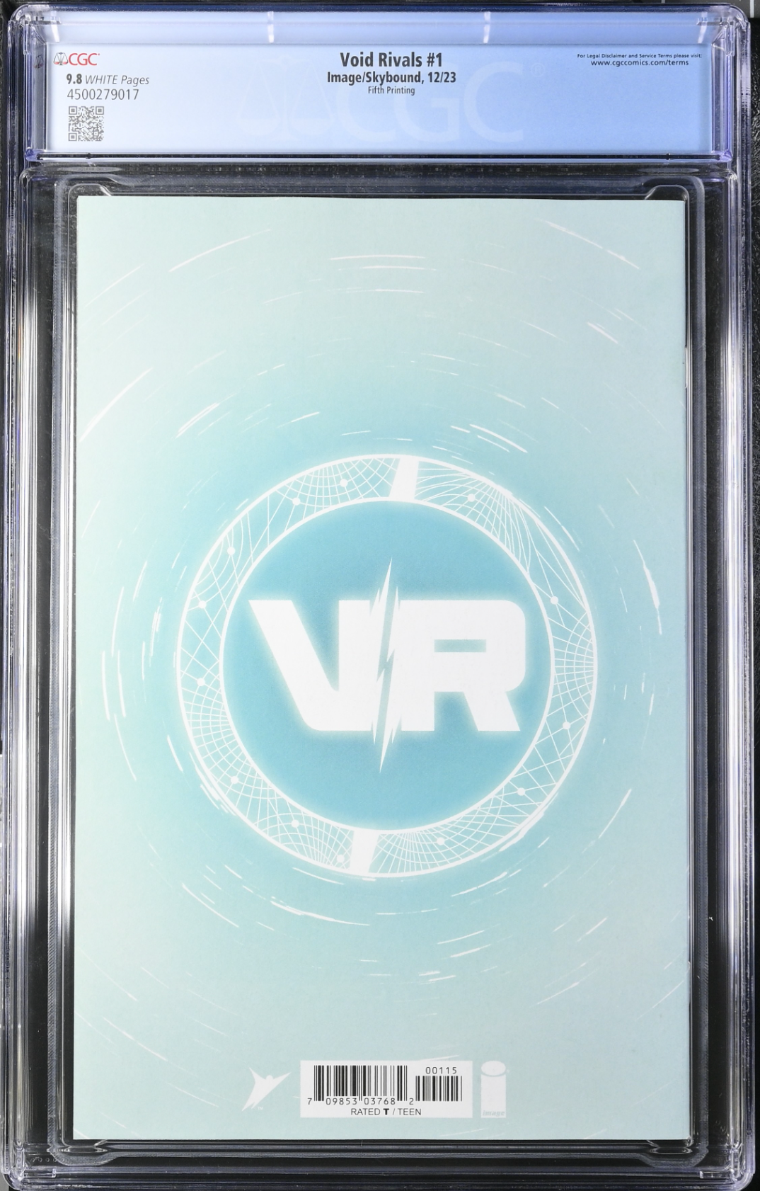 Void Rivals #1 Fifth Printing CGC 9.8