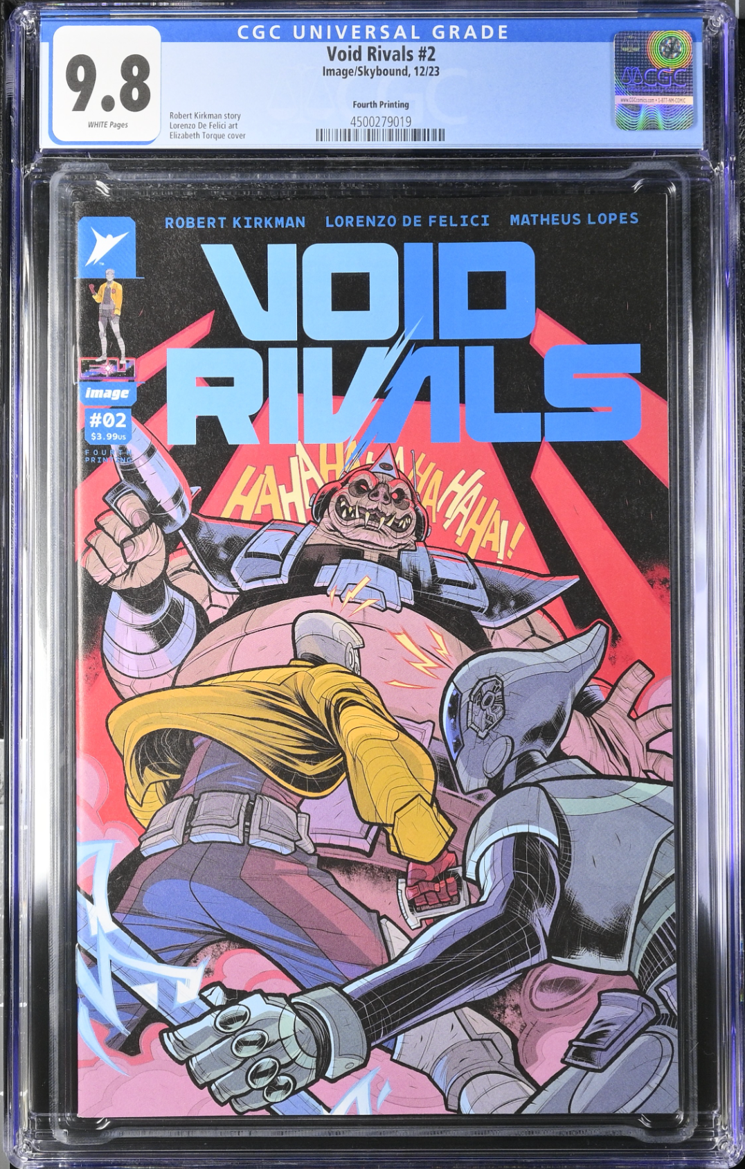 Void Rivals #2 Fourth Printing CGC 9.8