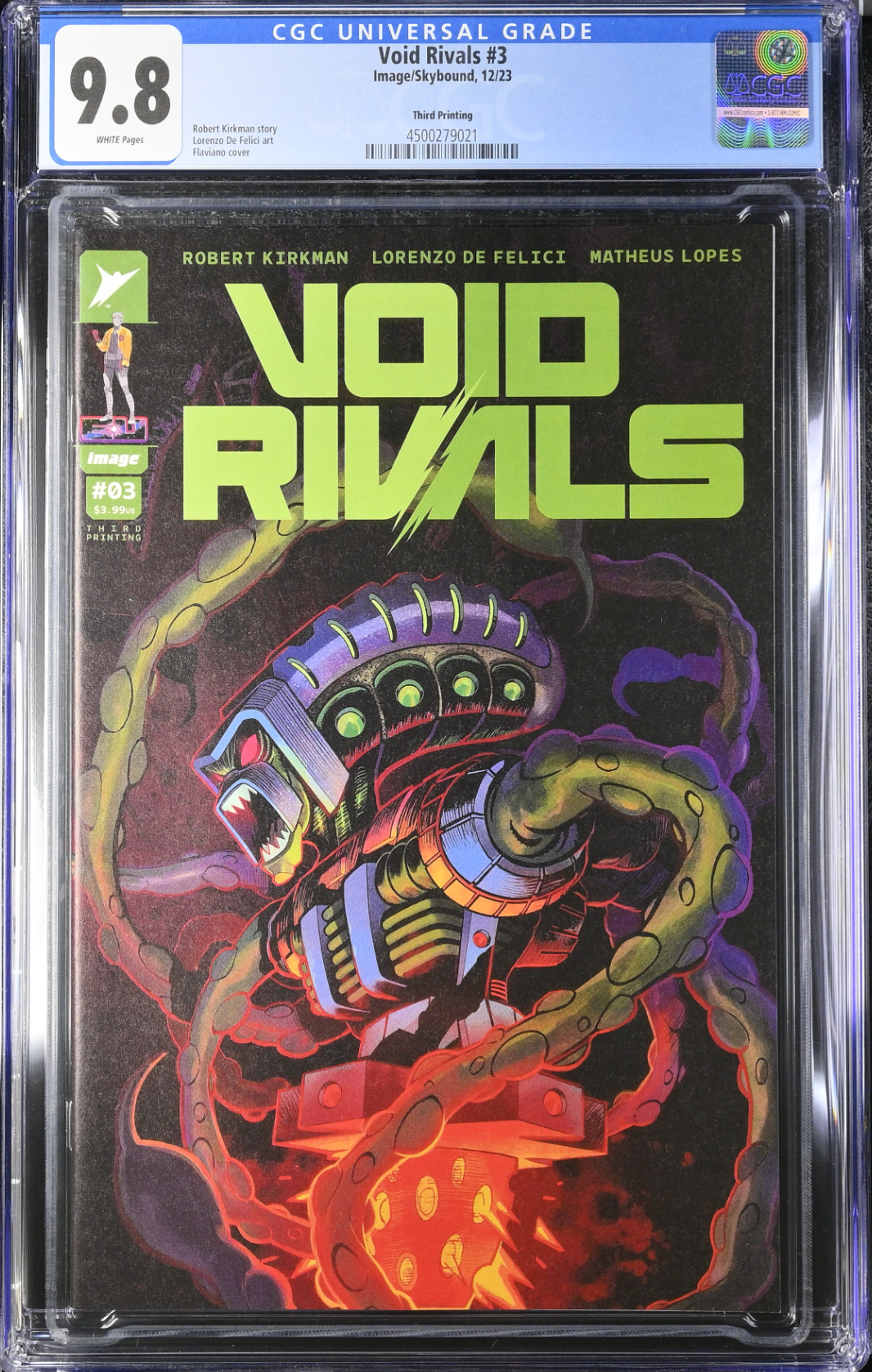 Void Rivals #3 Third Printing CGC 9.8