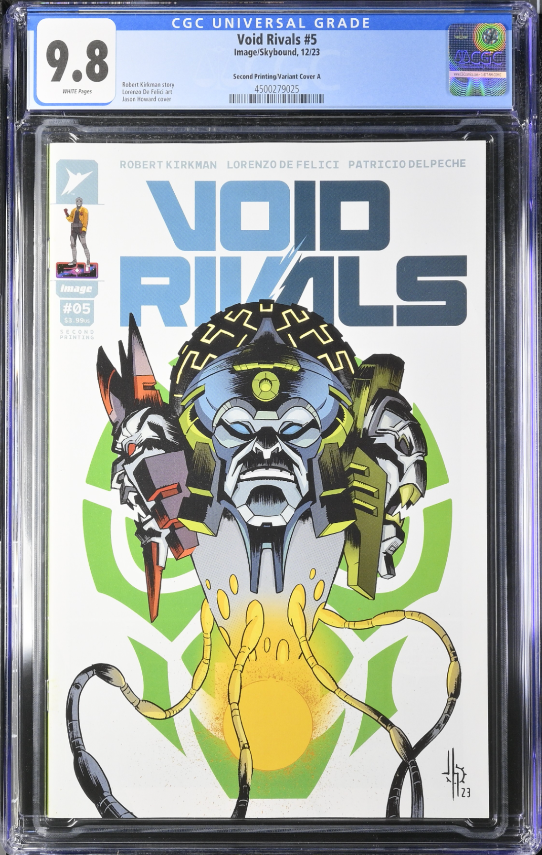 Void Rivals #5 Second Printing - Cover A - Bitterness CGC 9.8