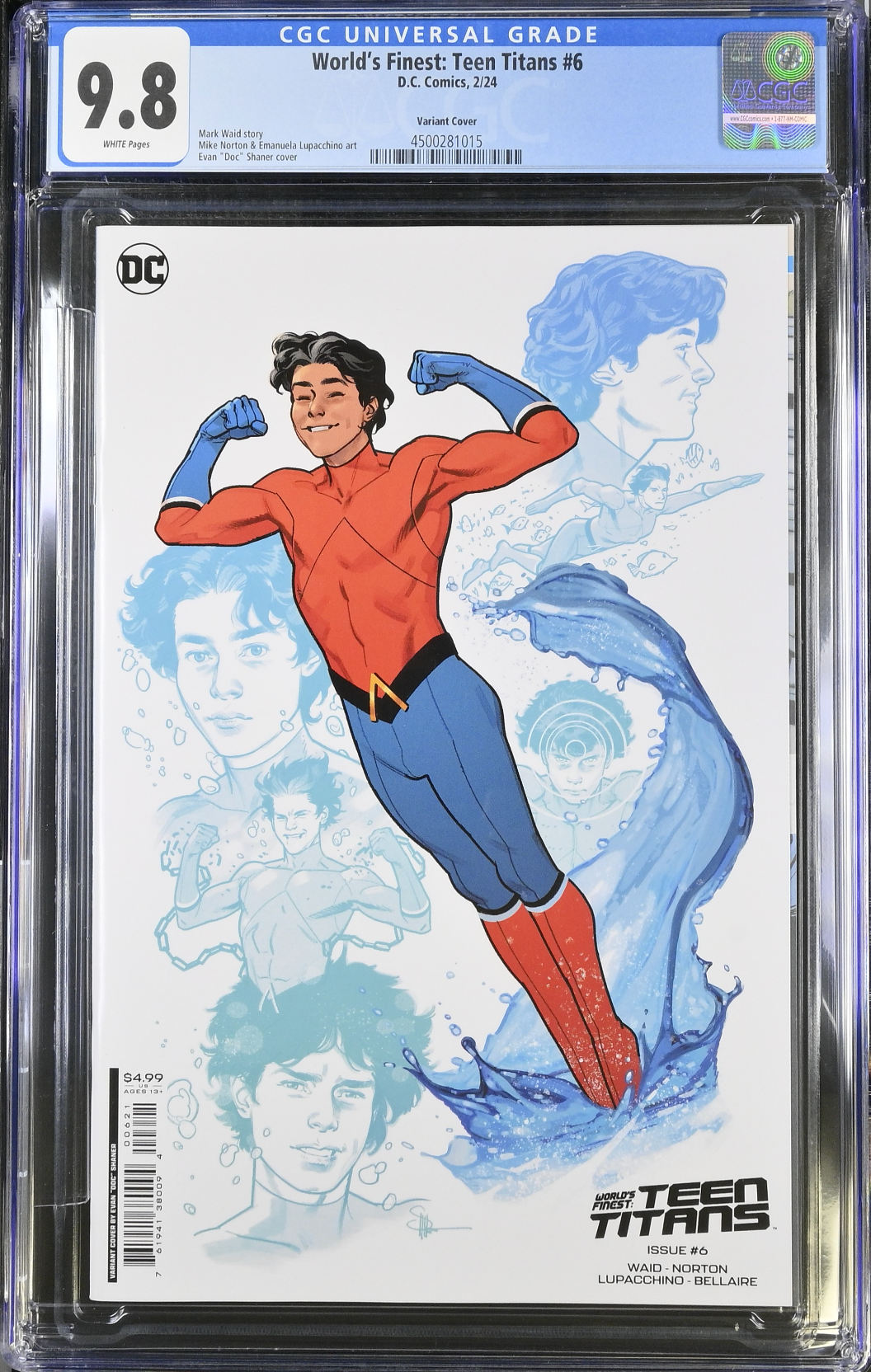 World's Finest: Teen Titans #6 Shaner Variant CGC 9.8