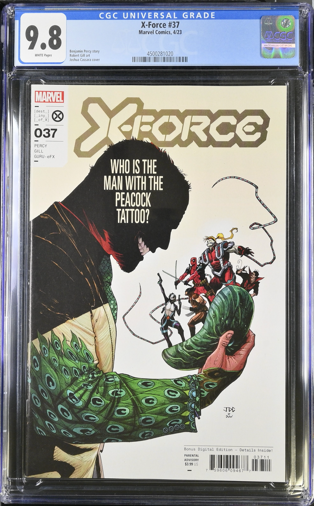 X-Force #37 CGC 9.8