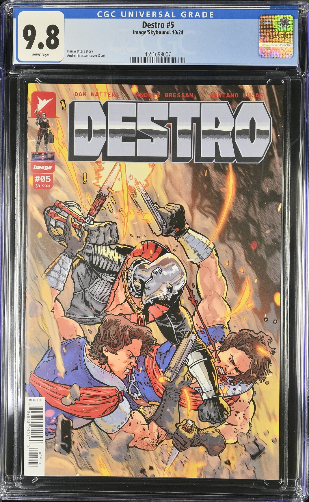 Destro #5 CGC 9.8