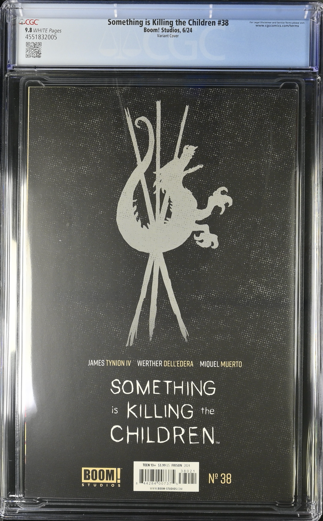 Something is Killing the Children #38 Frison Variant CGC 9.8