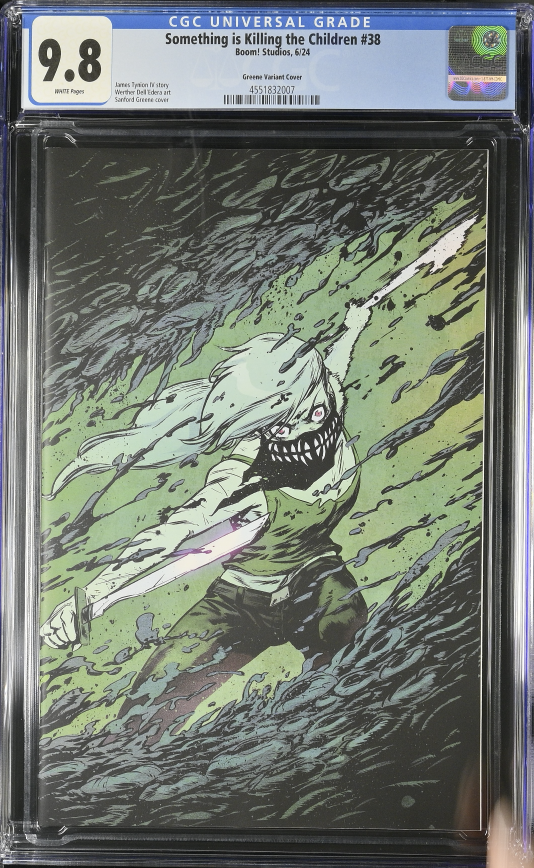 Something is Killing the Children #38 Greene FOC Reveal Variant CGC 9.8