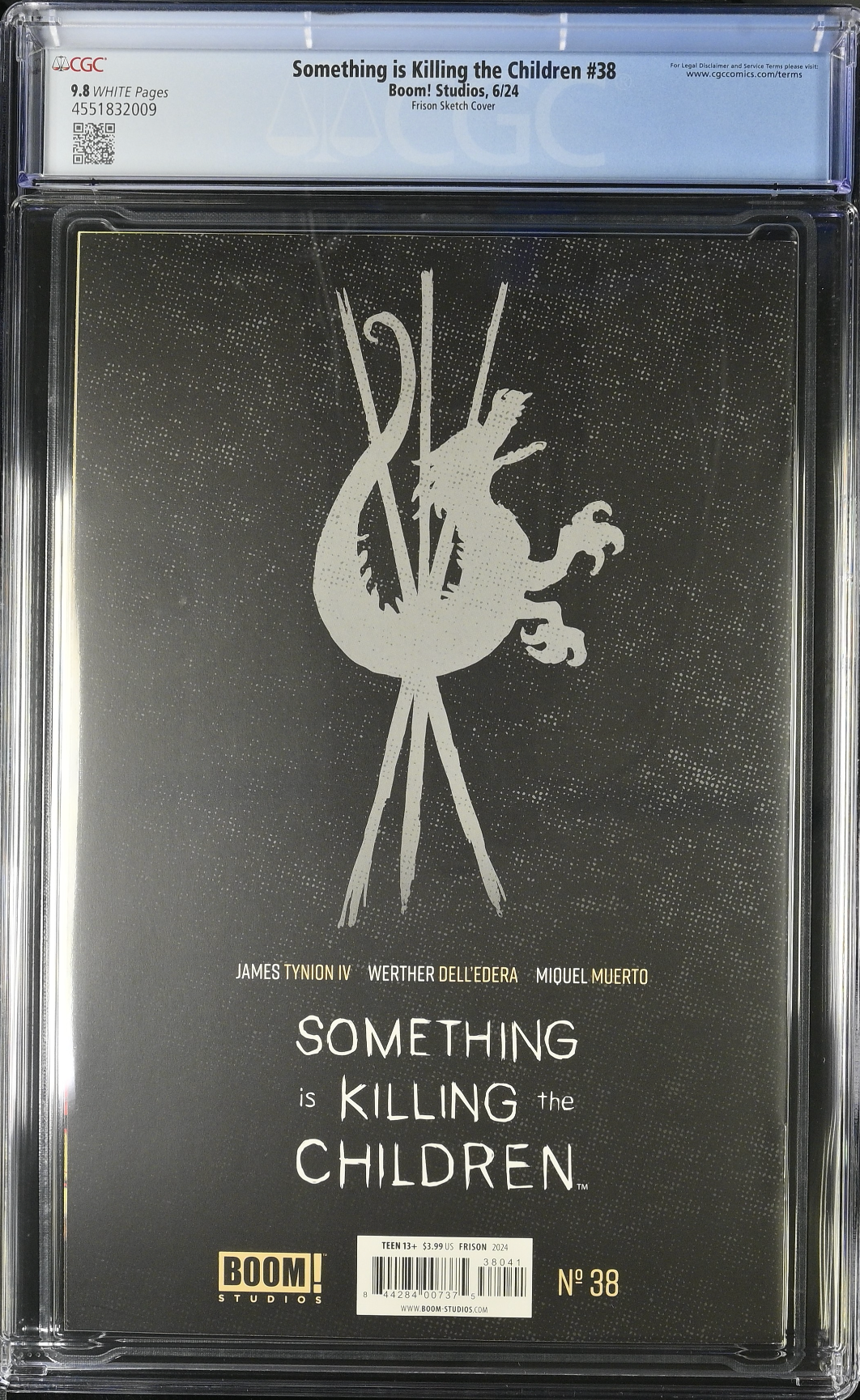 Something is Killing the Children #38 Frison 1:25 Retailer Incentive Variant CGC 9.8