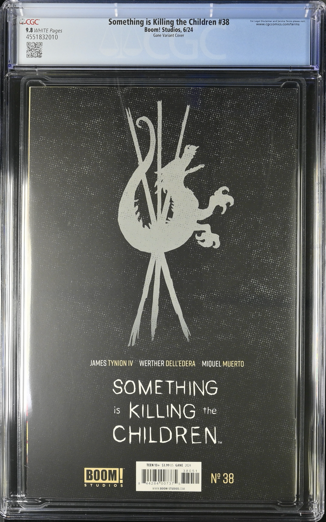 Something is Killing the Children #38 Gane 1:50 Retailer Incentive Variant CGC 9.8