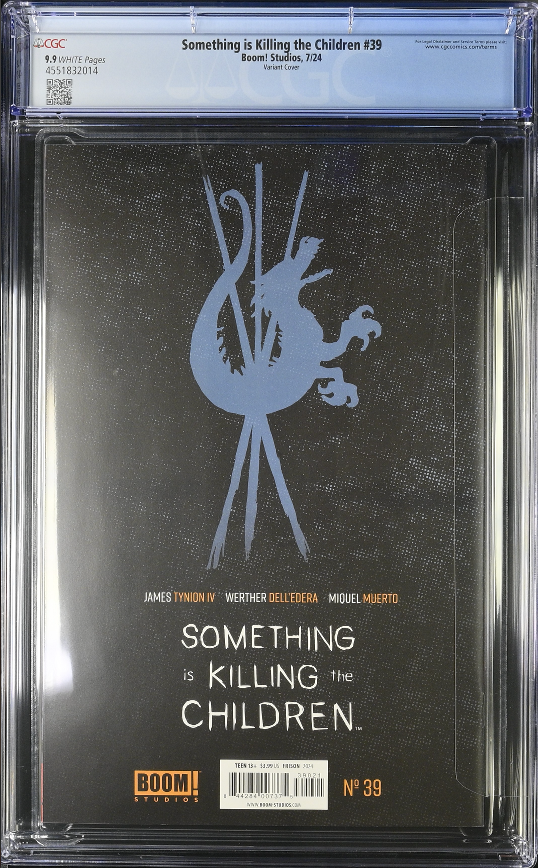 Something is Killing the Children #39 Frison Variant CGC 9.9