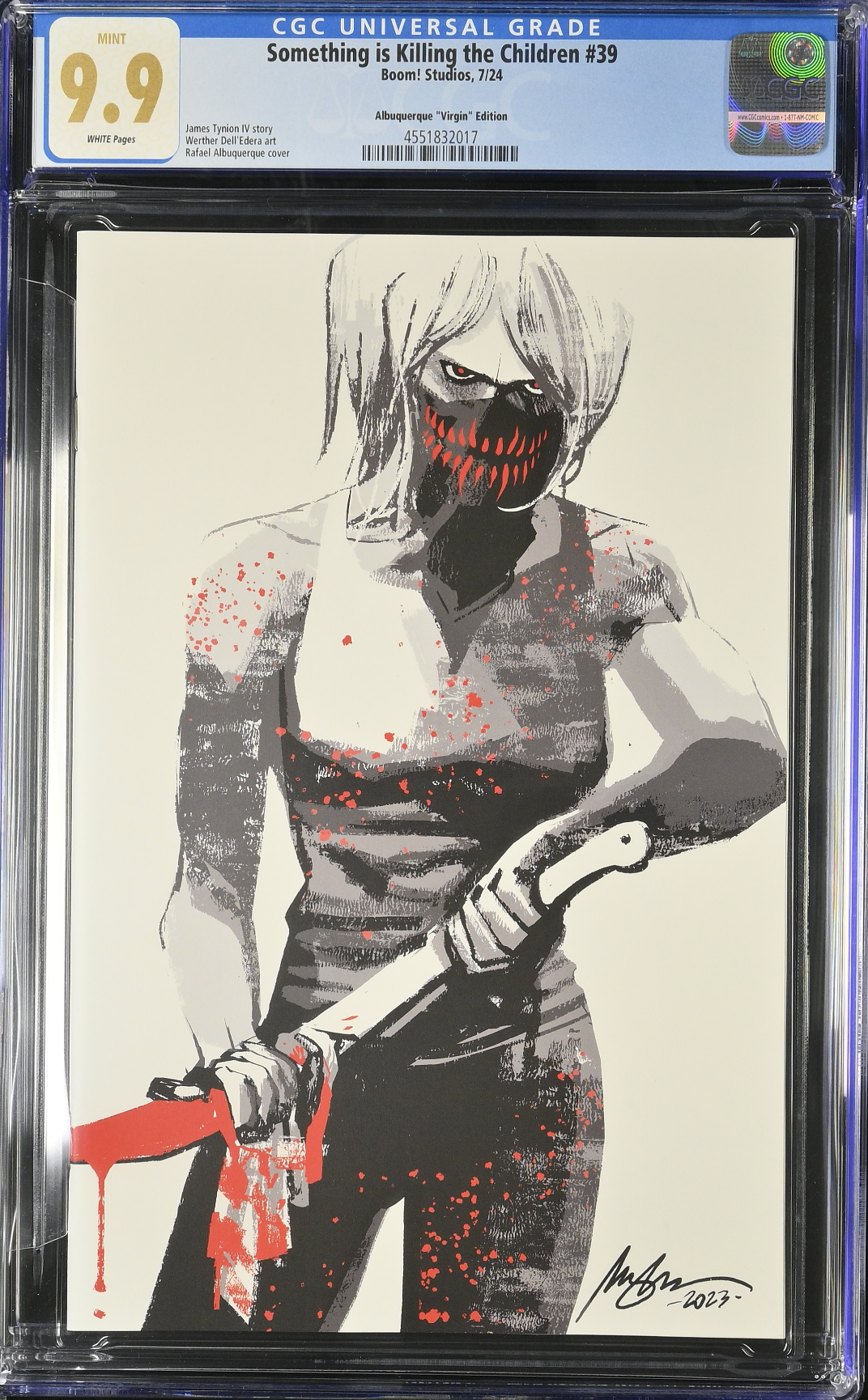 Something is Killing the Children #39 Albuquerque FOC Reveal Variant CGC 9.9