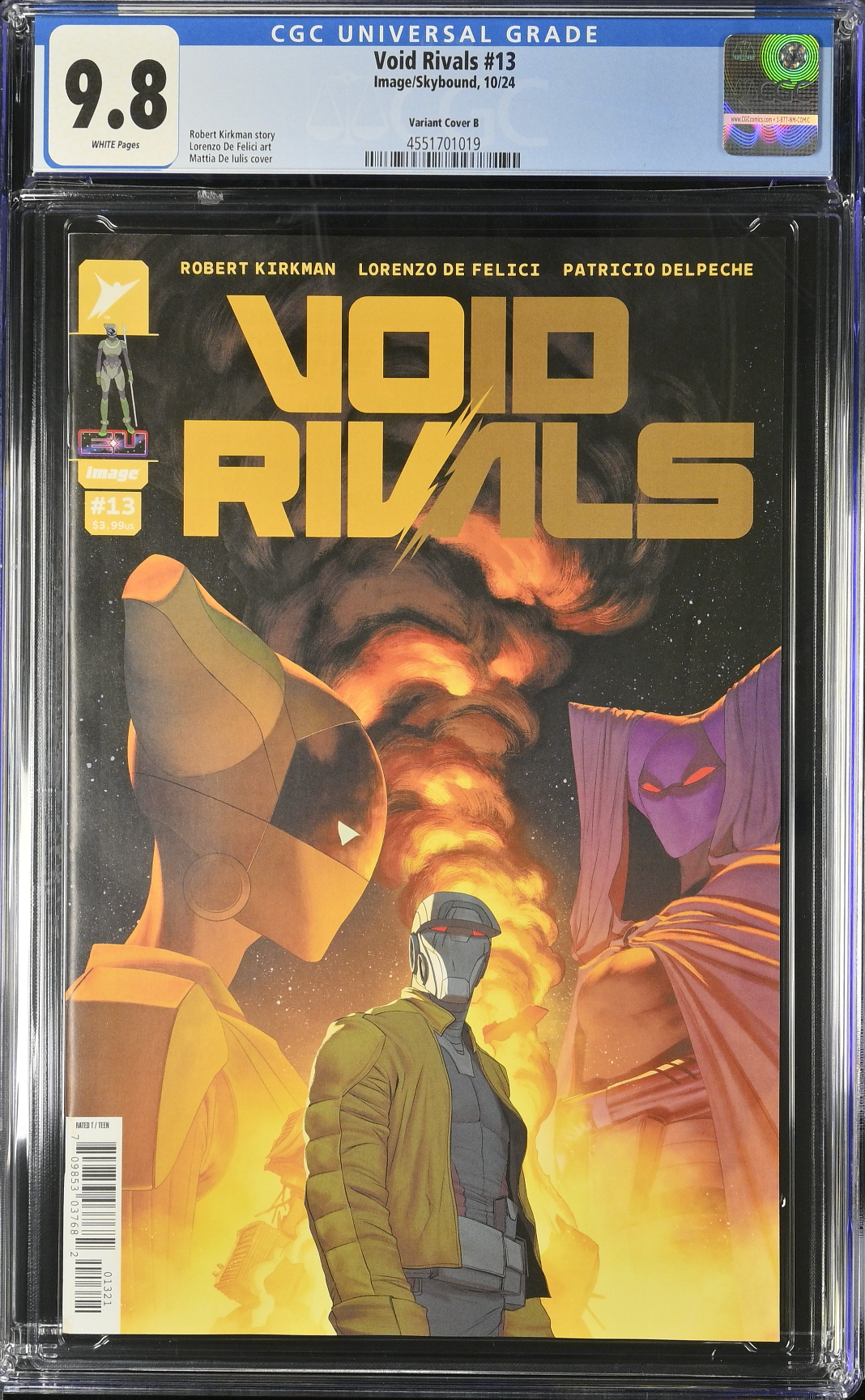 Void Rivals #13 Iulis Variant CGC 9.8