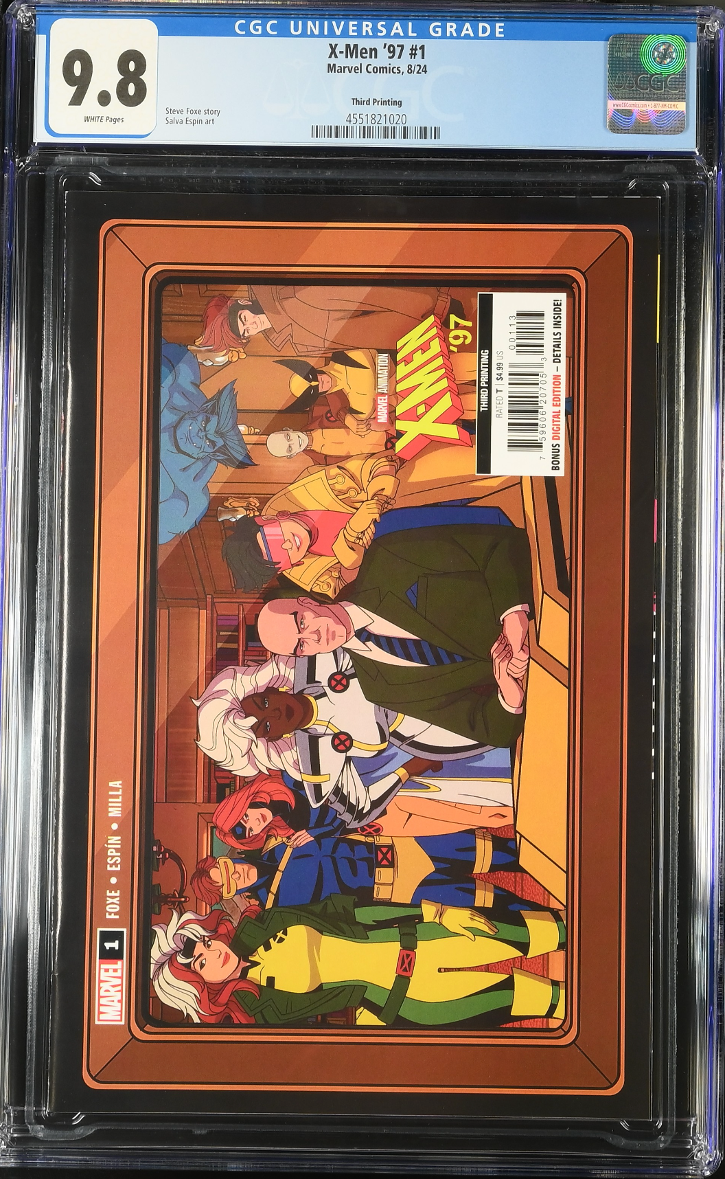 X-Men '97 #1 Third Printing CGC 9.8