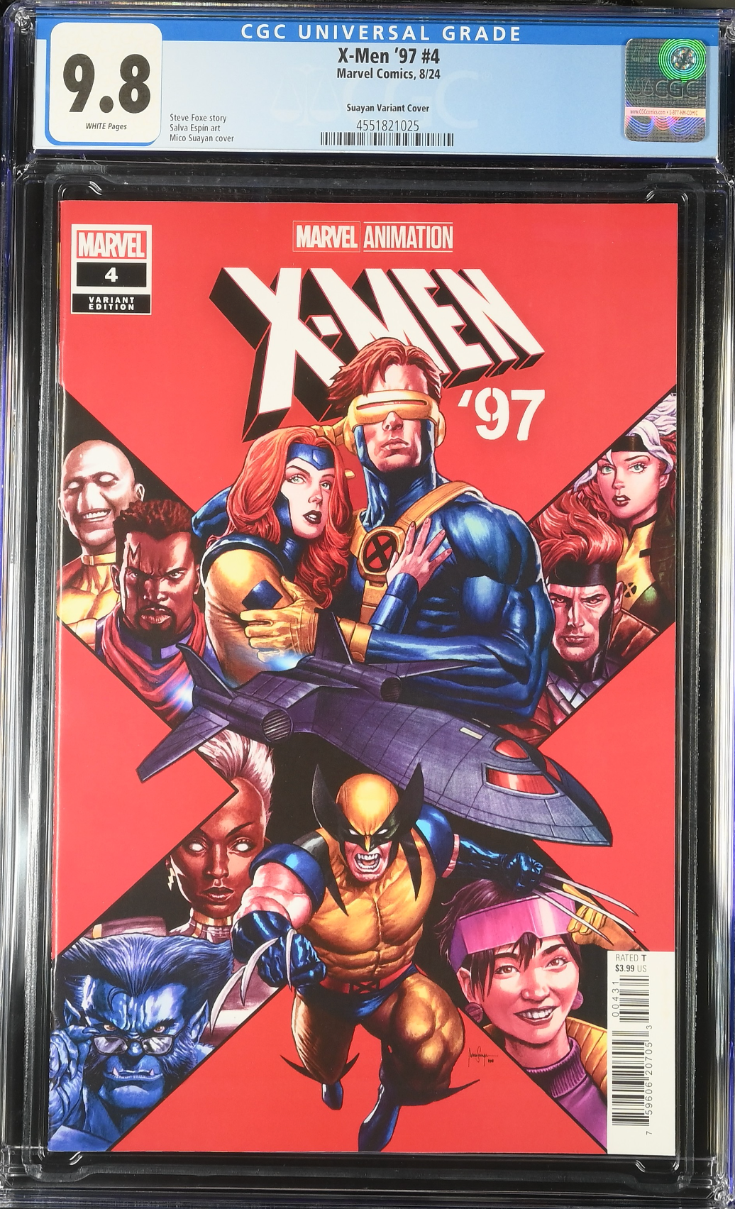 X-Men '97 #4 Suayan Variant CGC 9.8