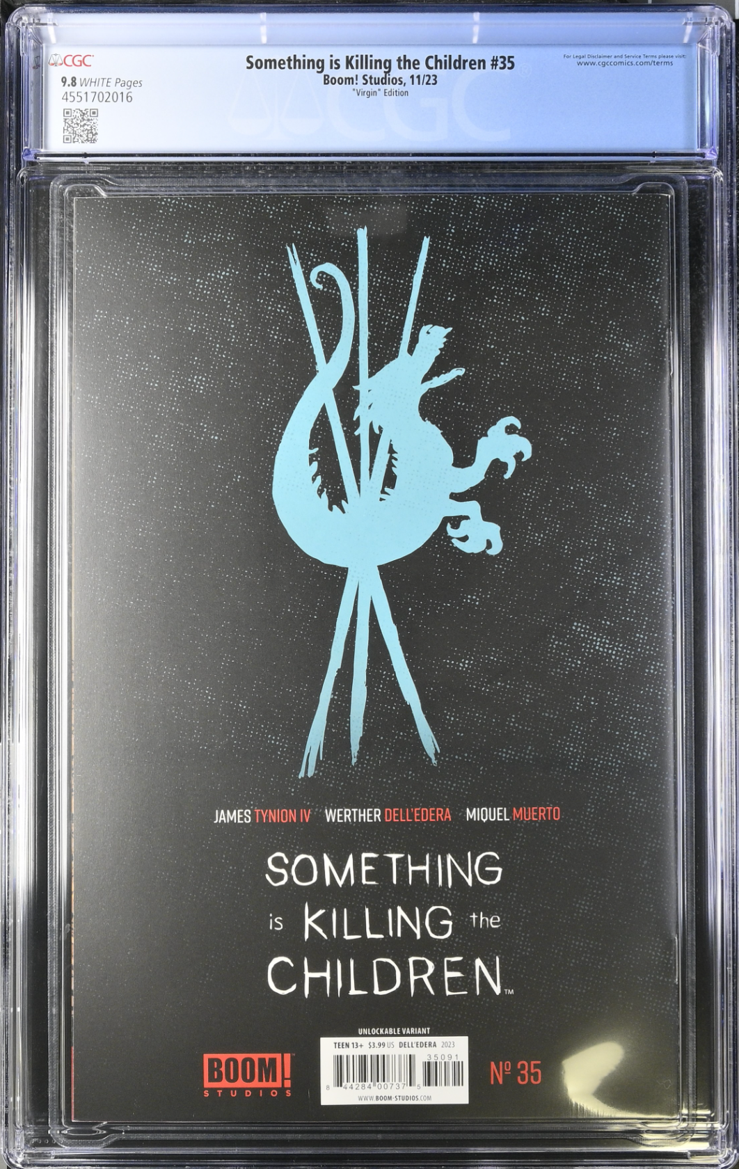 Something is Killing the Children #35 - Cover J - Unlockable Virgin Retailer Incentive Variant CGC 9.8