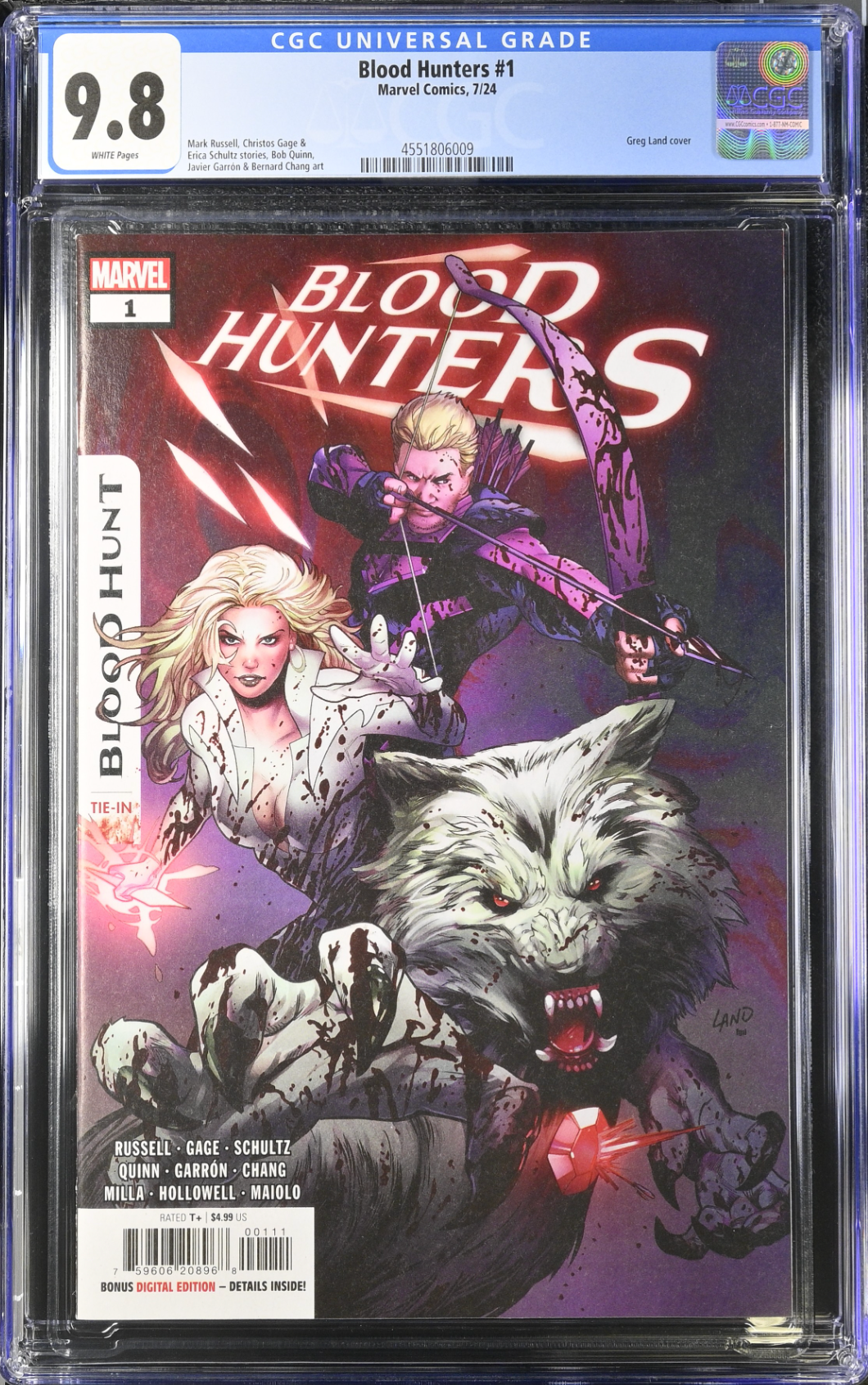 Blood Hunters #1 CGC 9.8