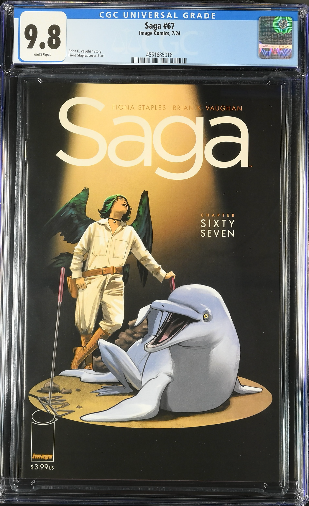 Saga #67 CGC 9.8