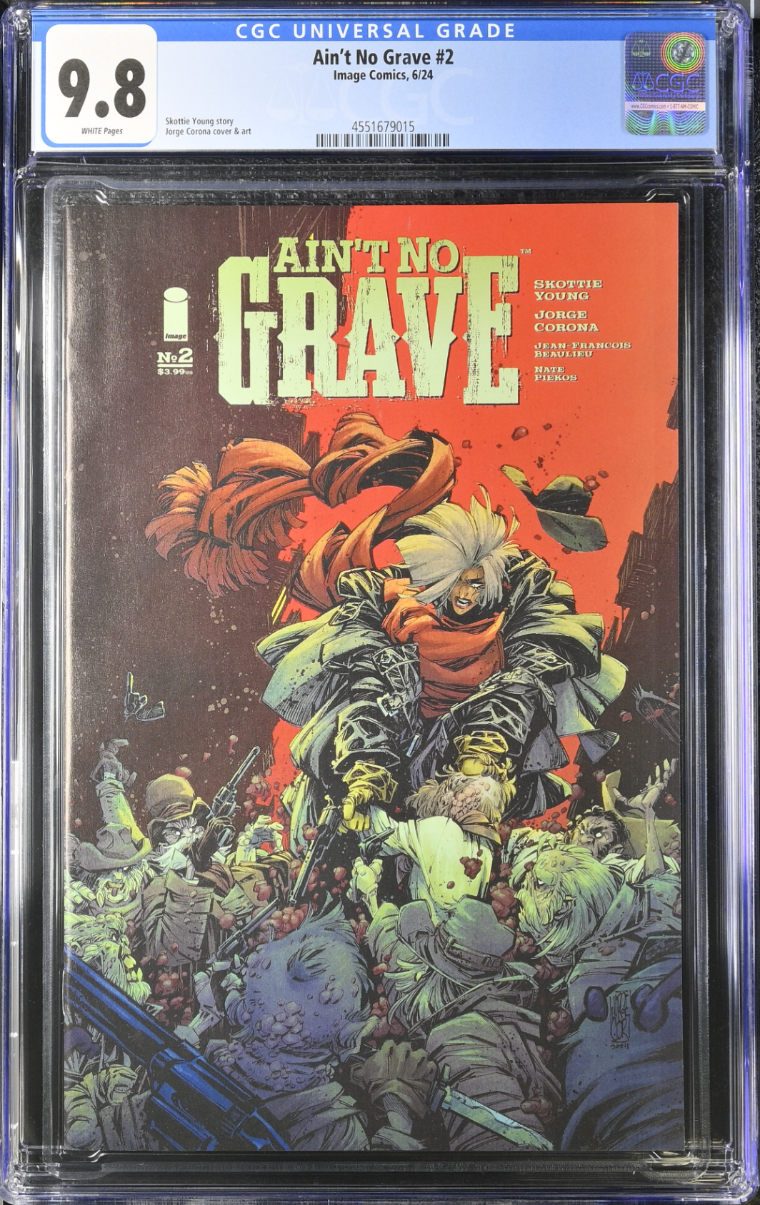 Ain't No Grave #2 CGC 9.8