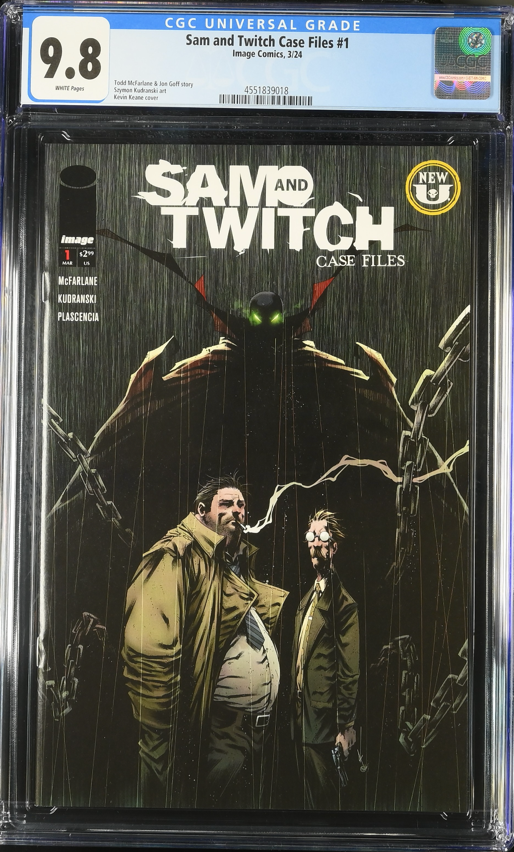 Sam and Twitch: Case Files #1 CGC 9.8