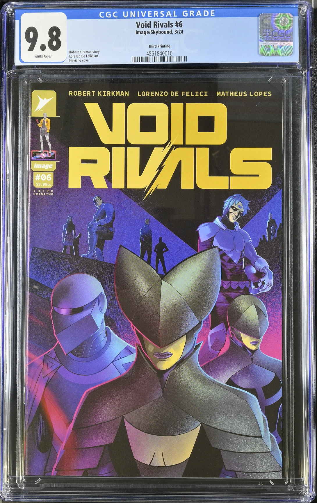 Void Rivals #6 Third Printing CGC 9.8