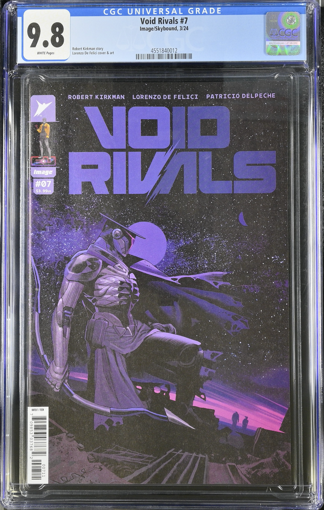 Void Rivals #7 CGC 9.8