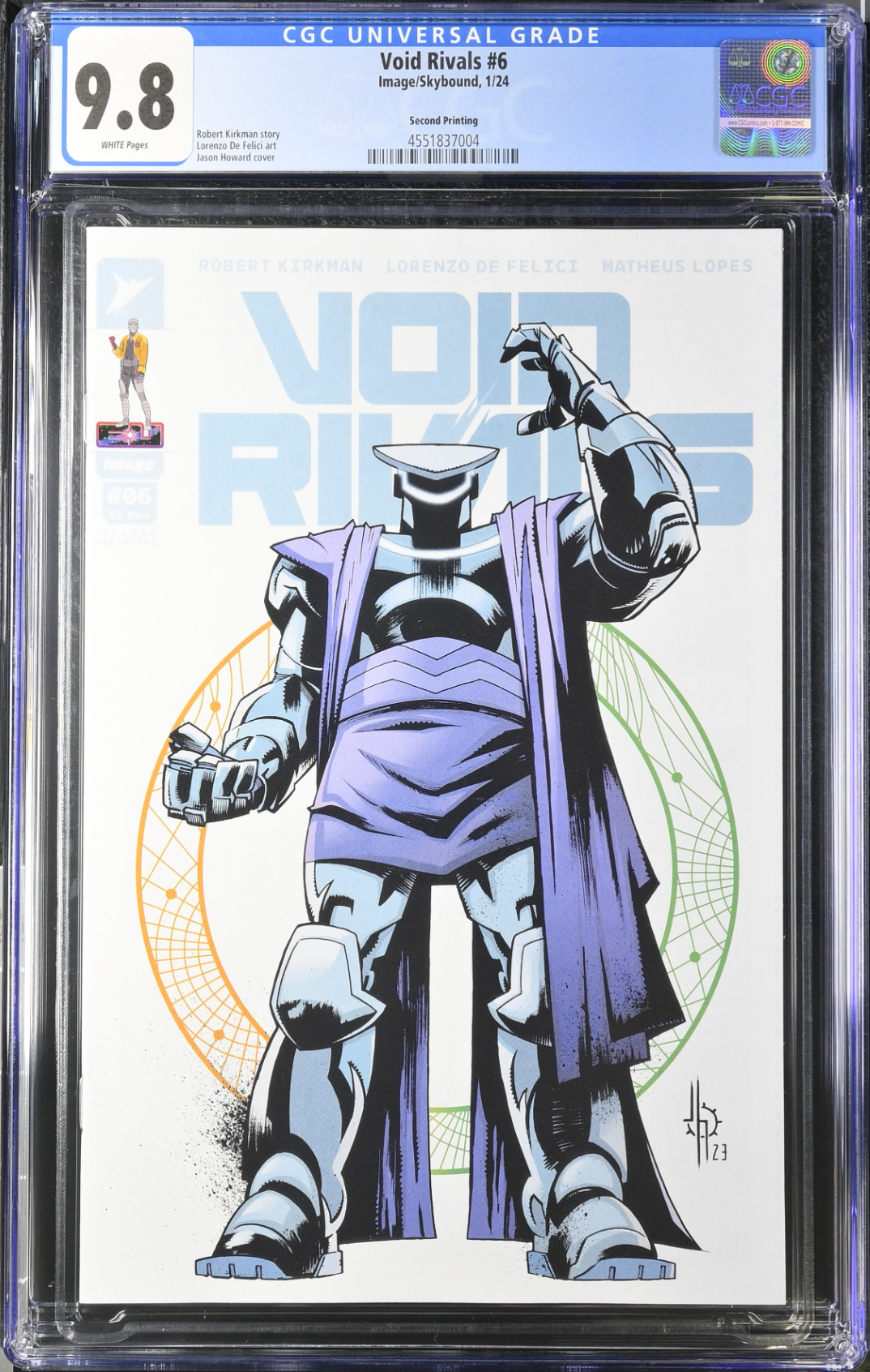 Void Rivals #6 Second Printing CGC 9.8