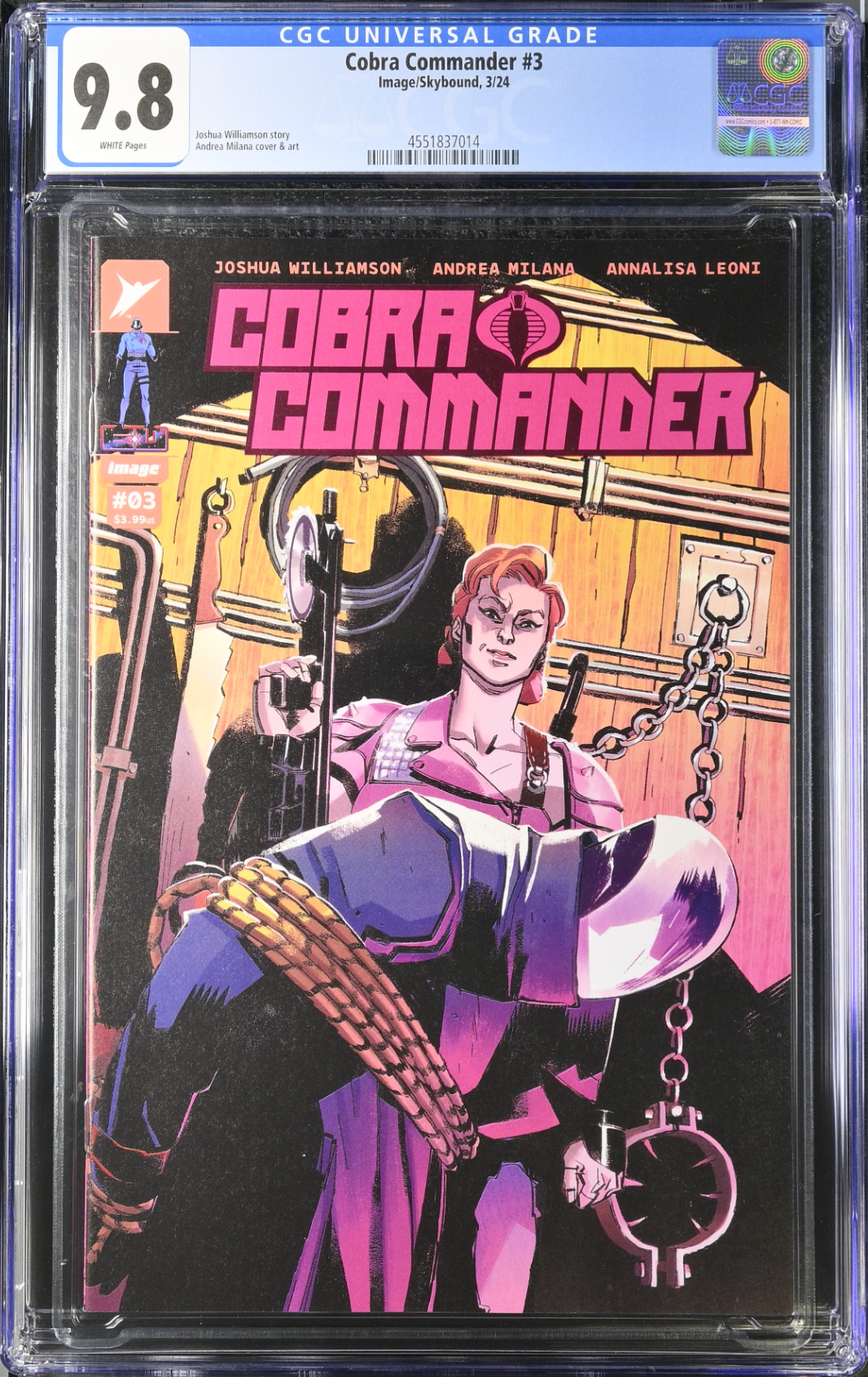 Cobra Commander #3 CGC 9.8