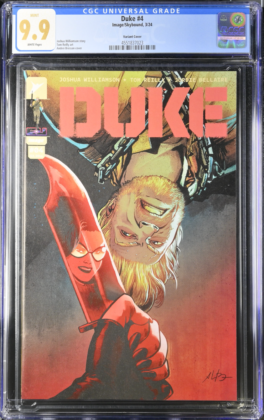 Duke #4 Bressan Variant CGC 9.9