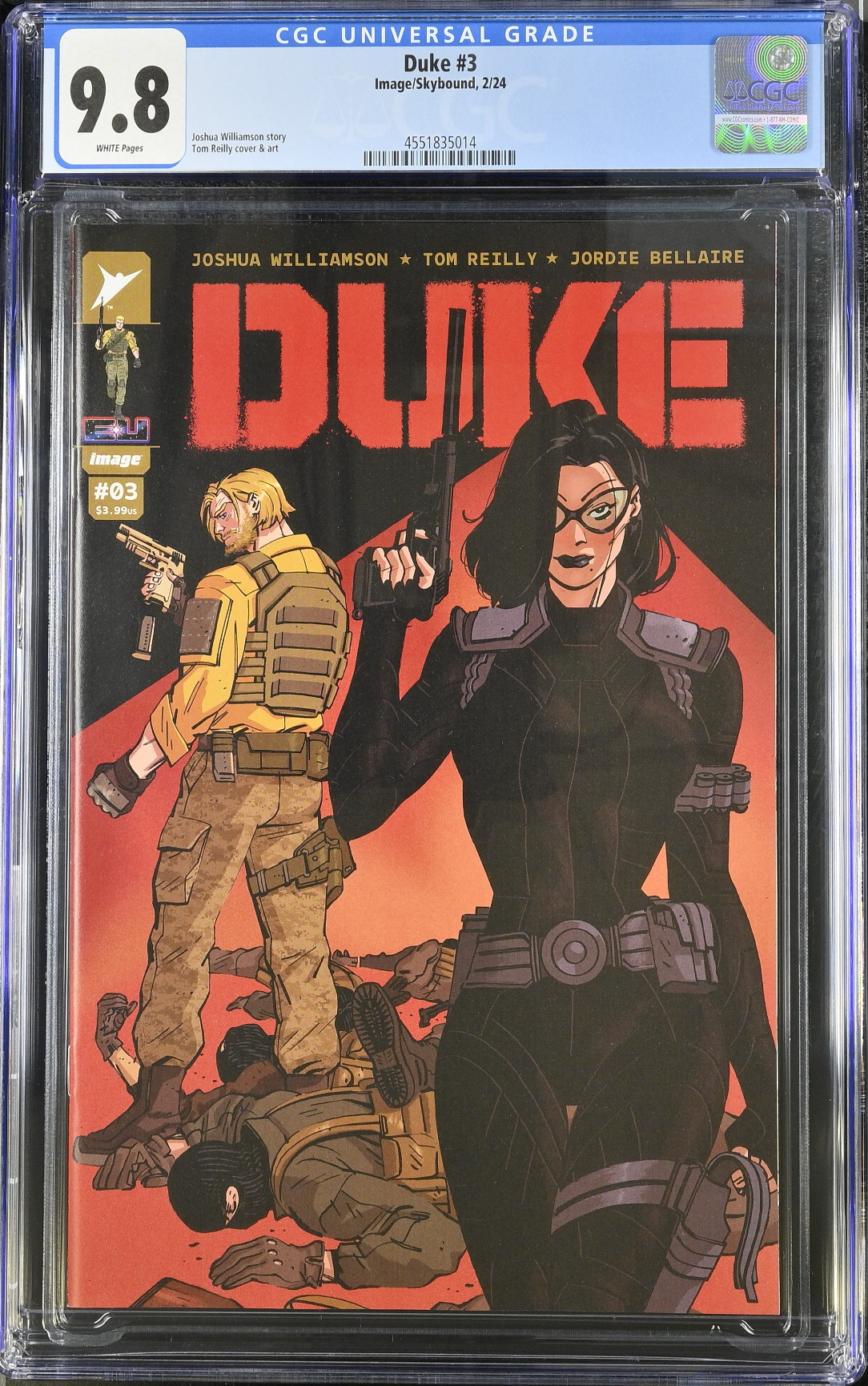 Duke #3 CGC 9.8