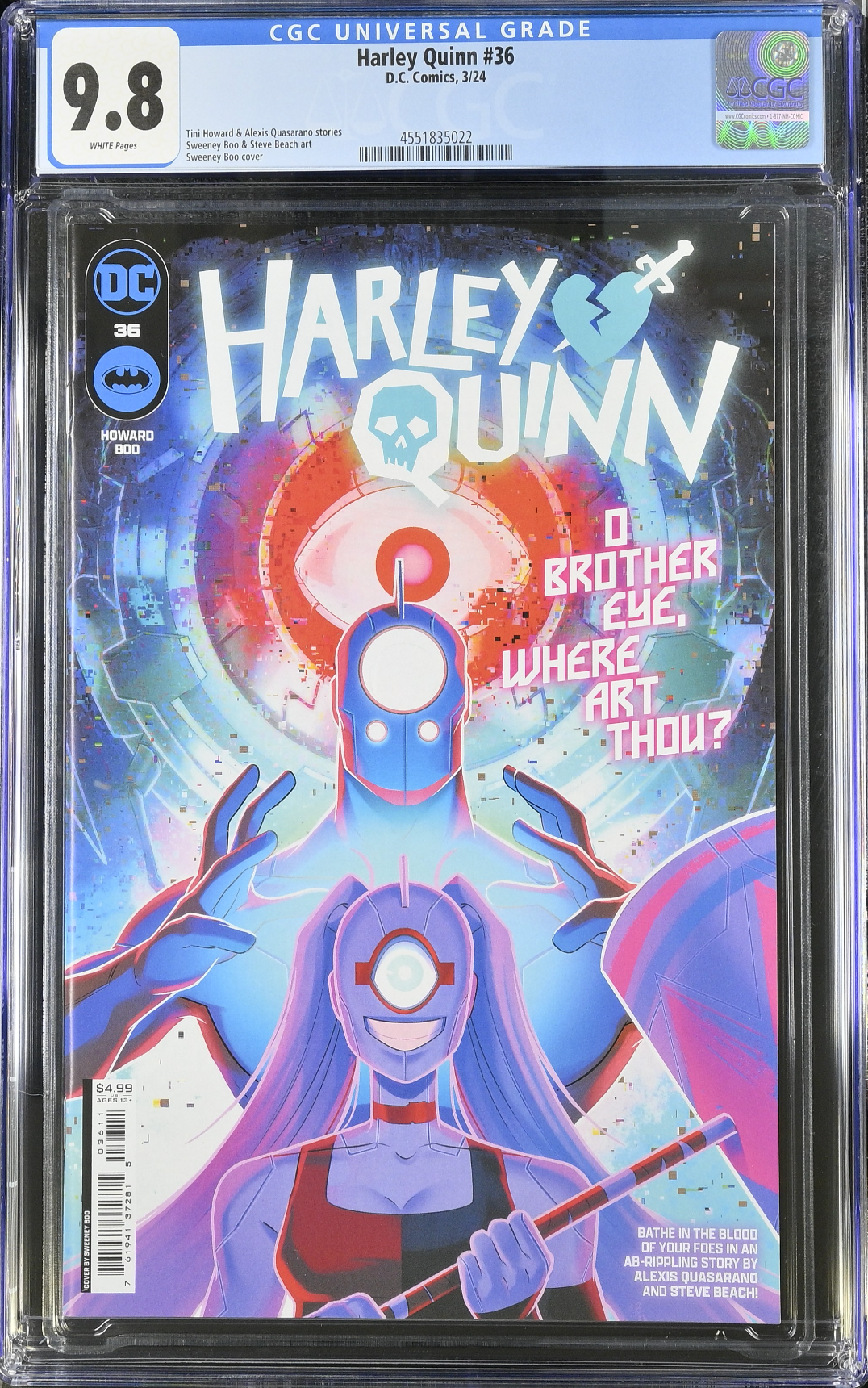 Harley Quinn #36 CGC 9.8