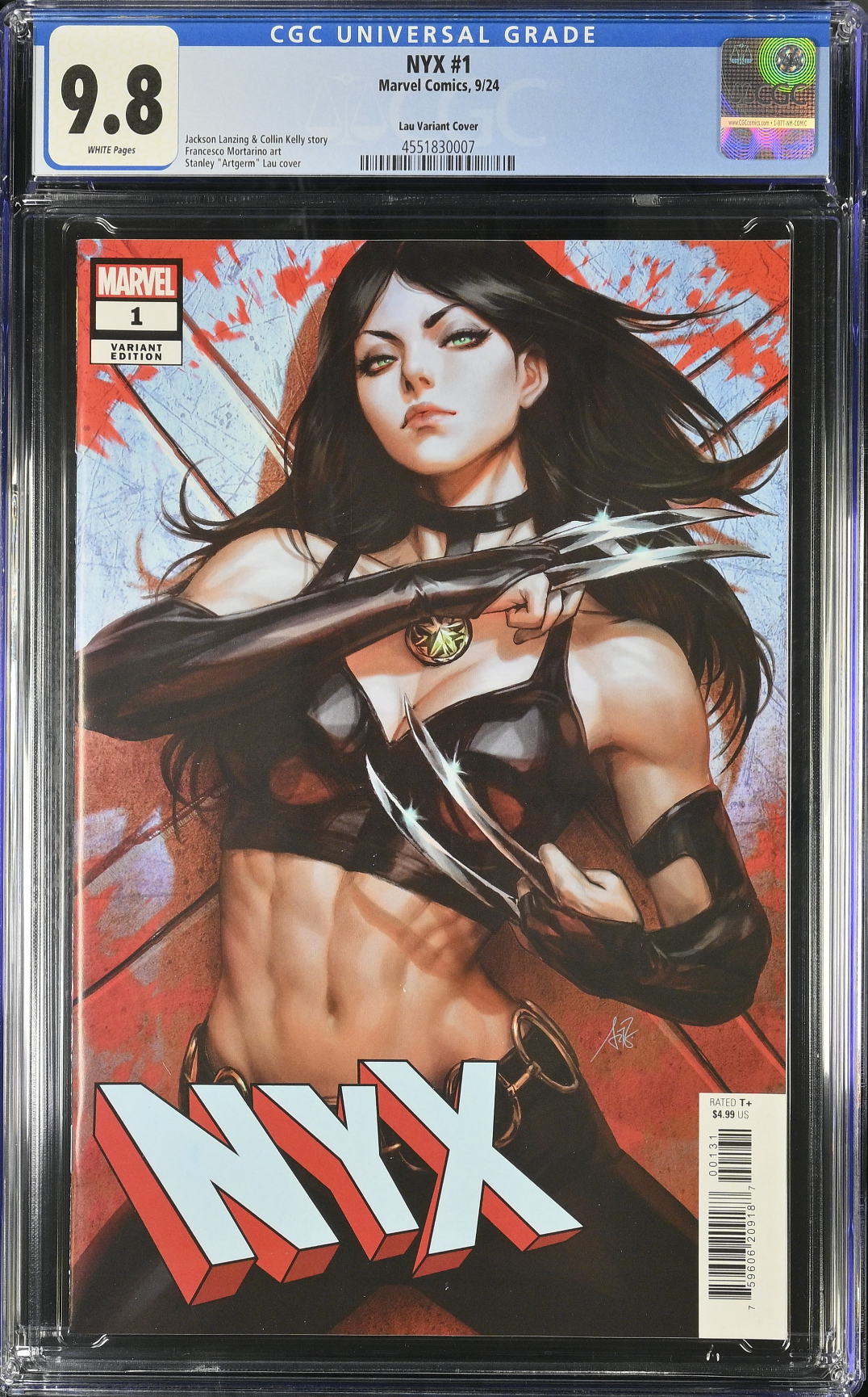 NYX #1 Artgerm Variant CGC 9.8