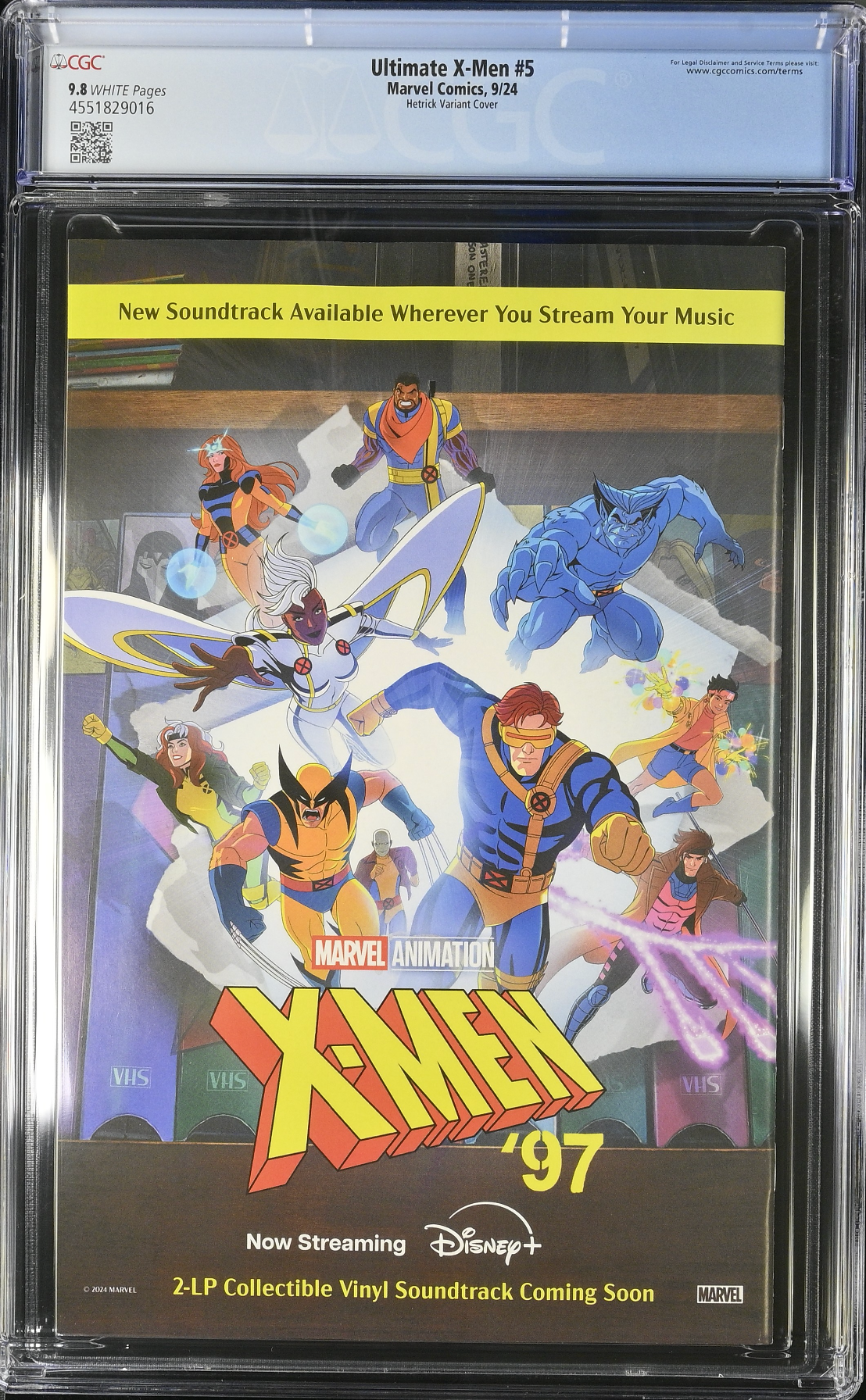 Ultimate X-Men #5 Hetrick Variant CGC 9.8