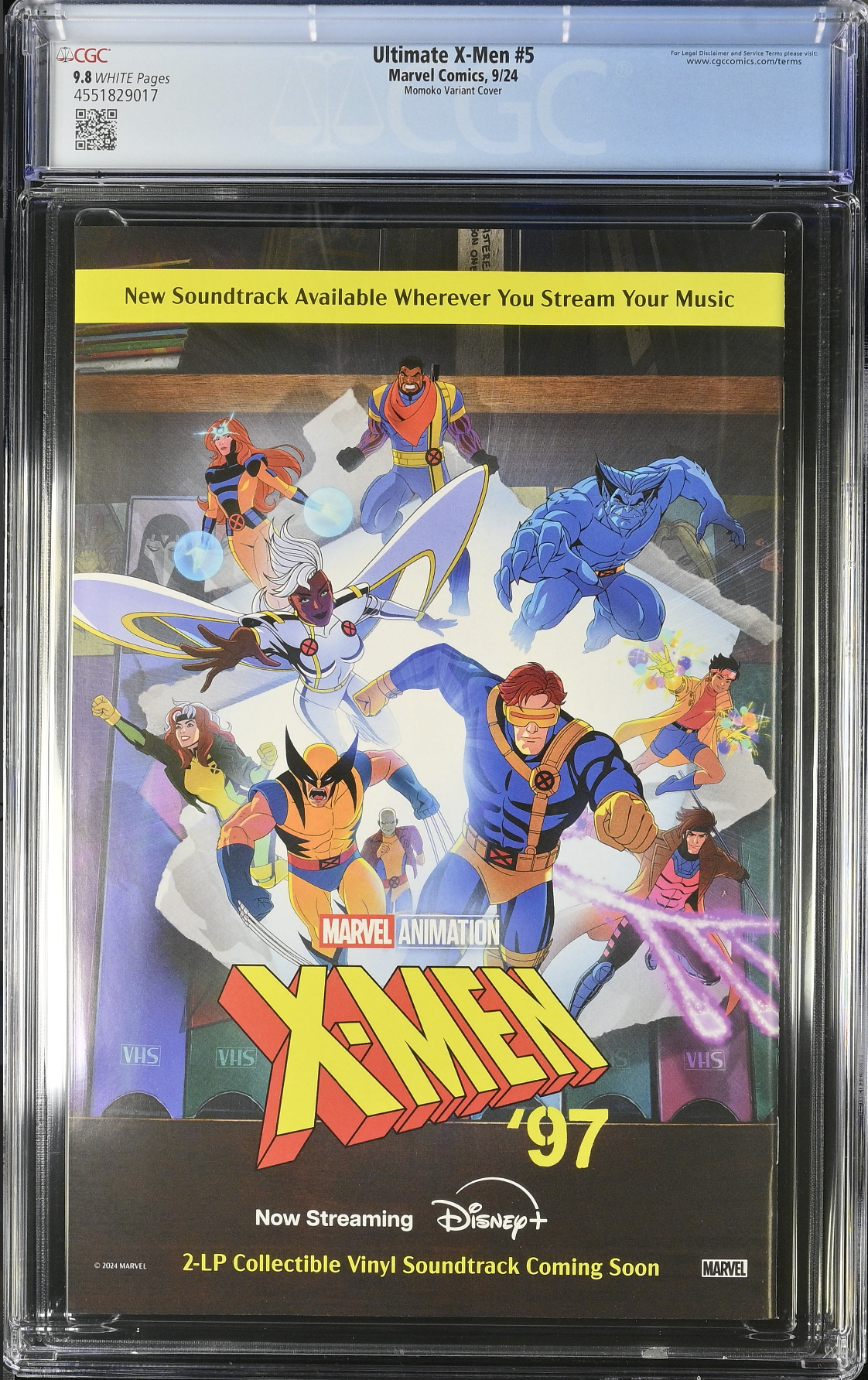 Ultimate X-Men #5 Momoko Variant CGC 9.8