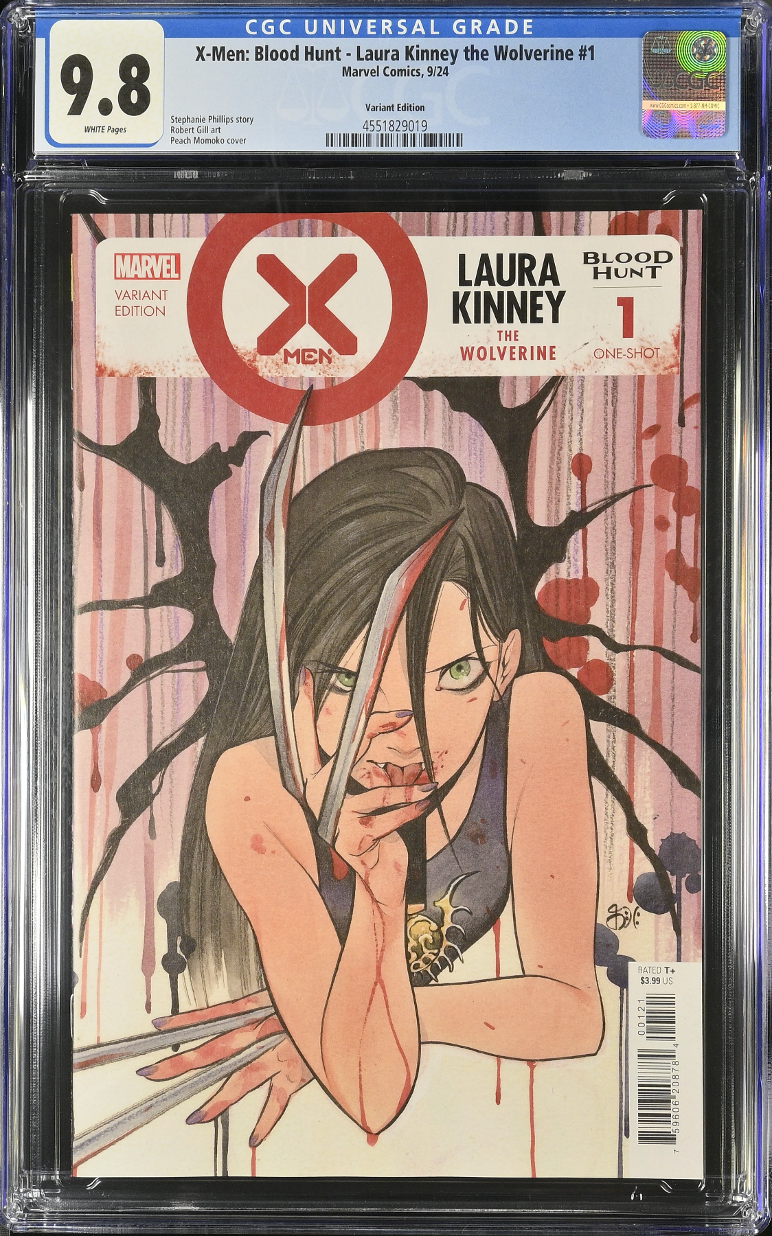 X-Men: Blood Hunt - Laura Kinney The Wolverine #1 Momoko Variant CGC 9.8