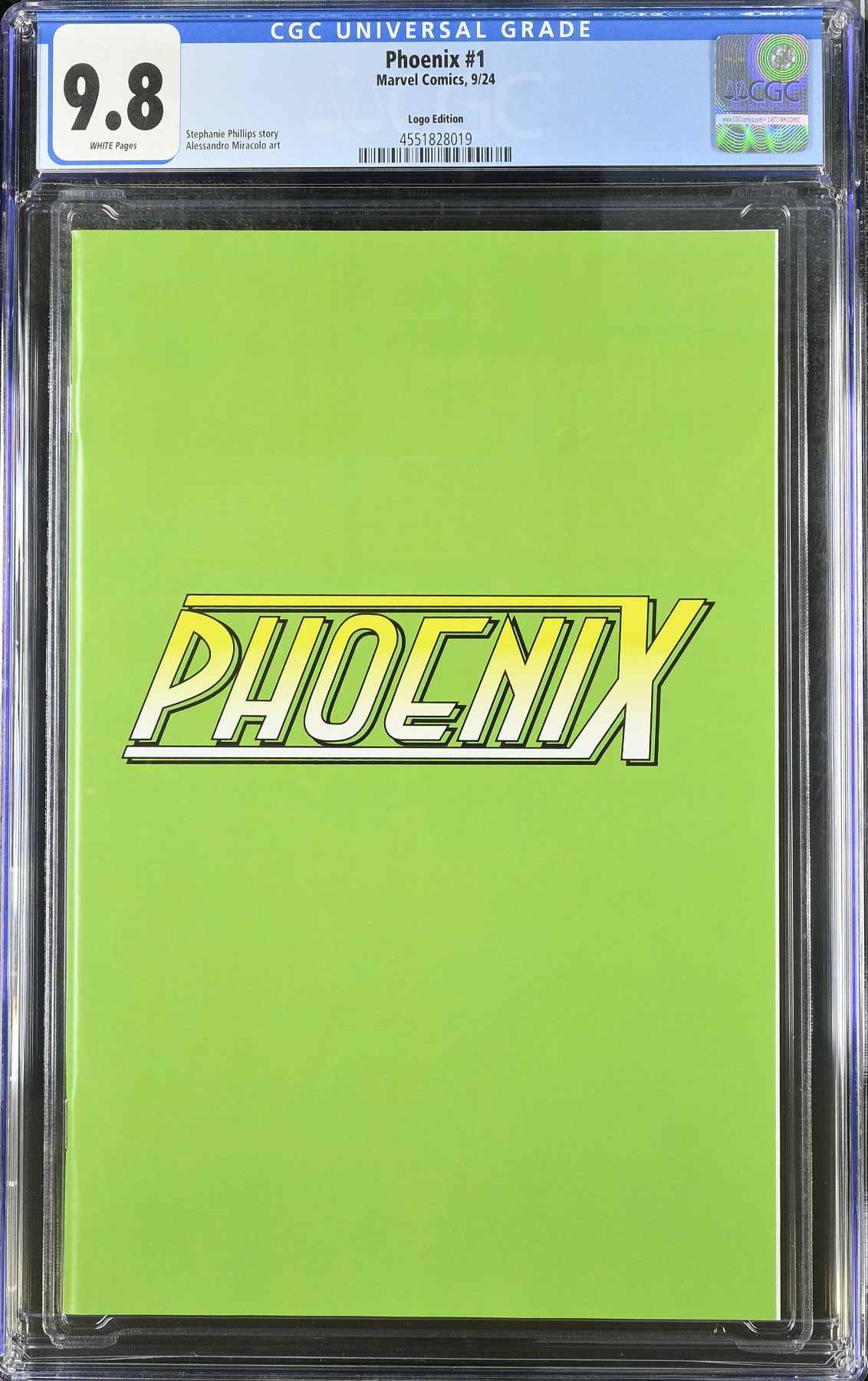 Phoenix #1 Logo Variant CGC 9.8