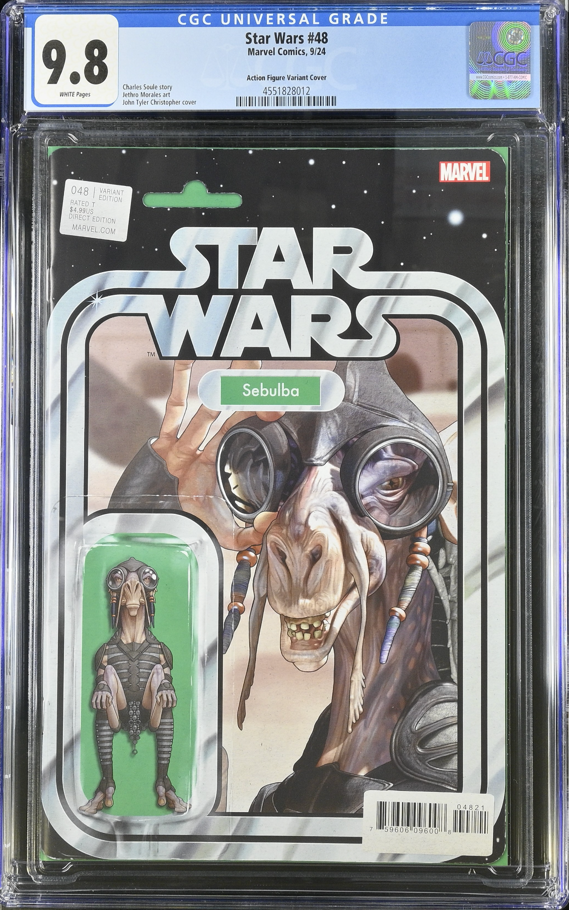 Star Wars #48 Action Figure Variant CGC 9.8