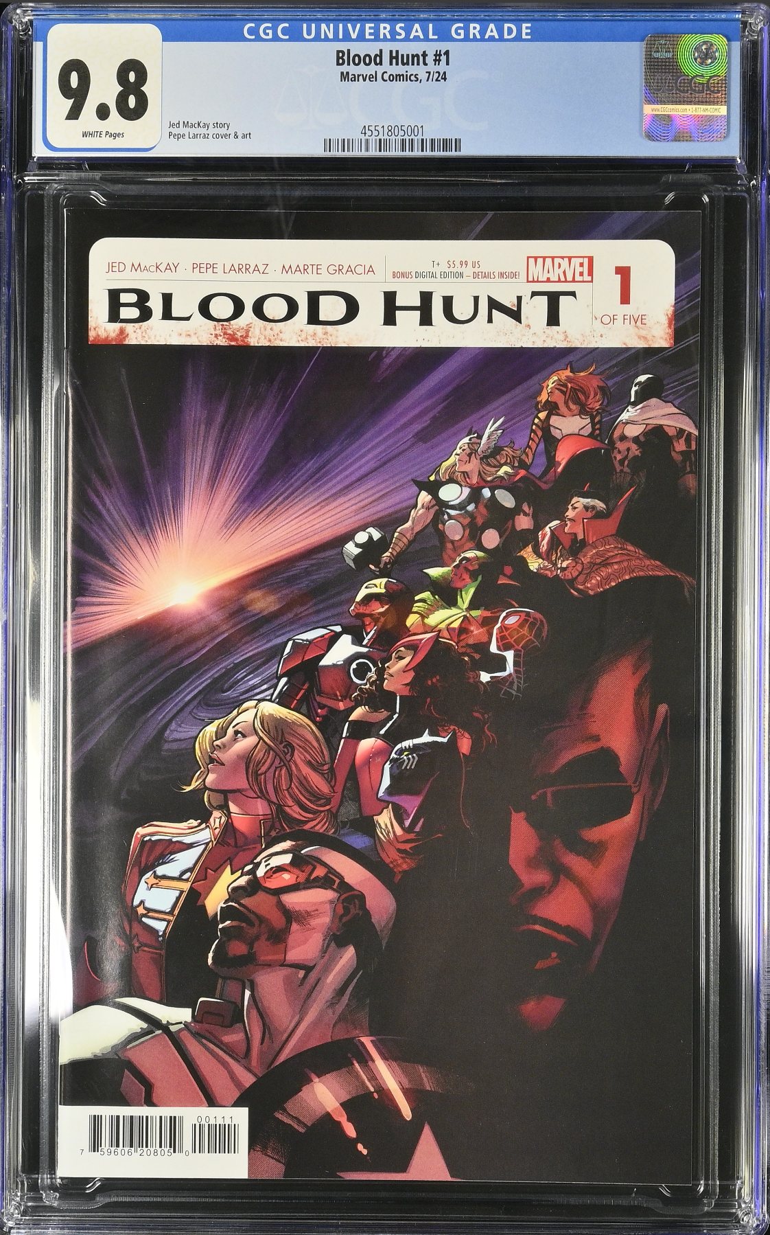 Blood Hunt #1 CGC 9.8