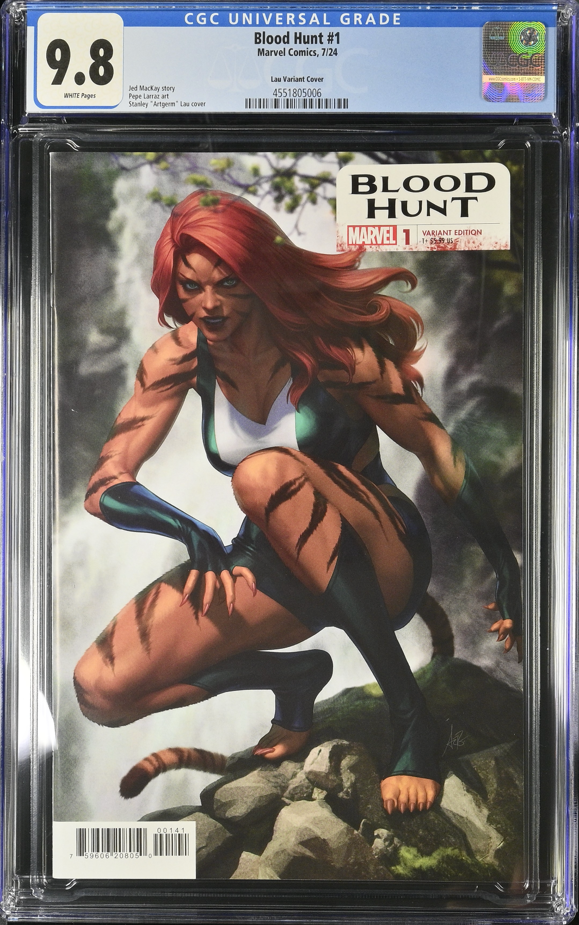 Blood Hunt #1 Artgerm Variant CGC 9.8