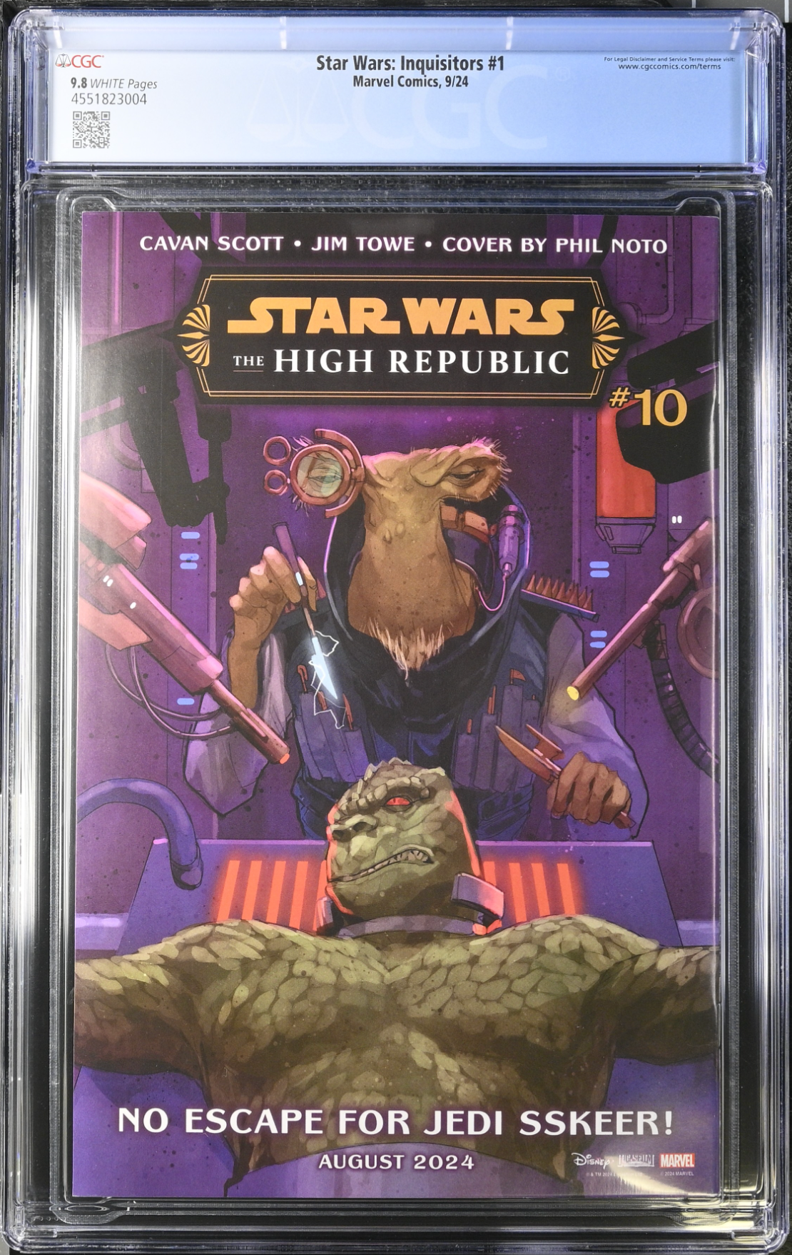 Star Wars: Inquisitors #1 CGC 9.8