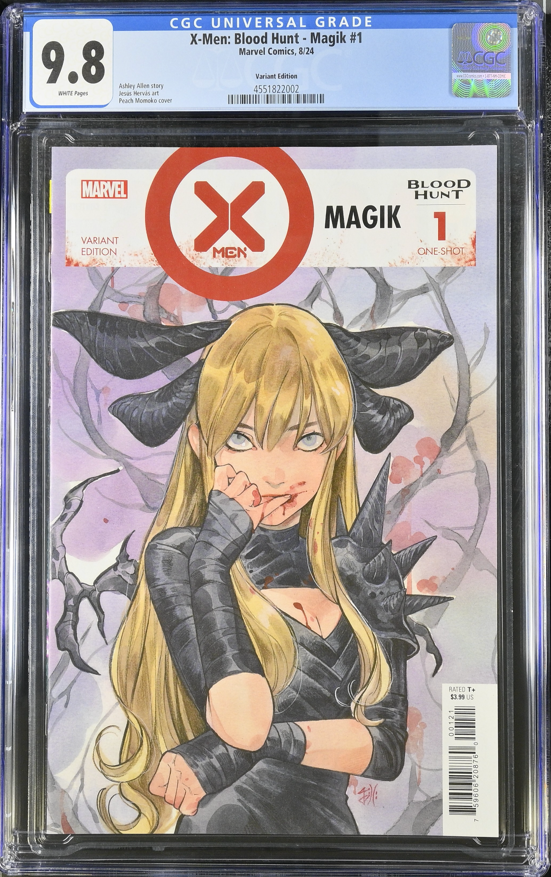 X-Men: Blood Hunt - Magik #1 Momoko Variant CGC 9.8