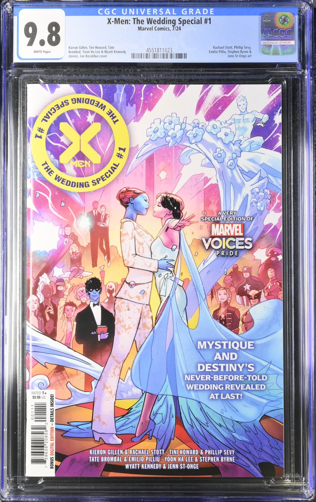 X-Men: The Wedding Special #1 CGC 9.8