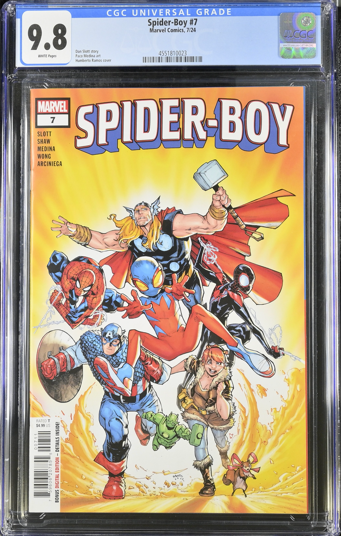 Spider-Boy #7 CGC 9.8