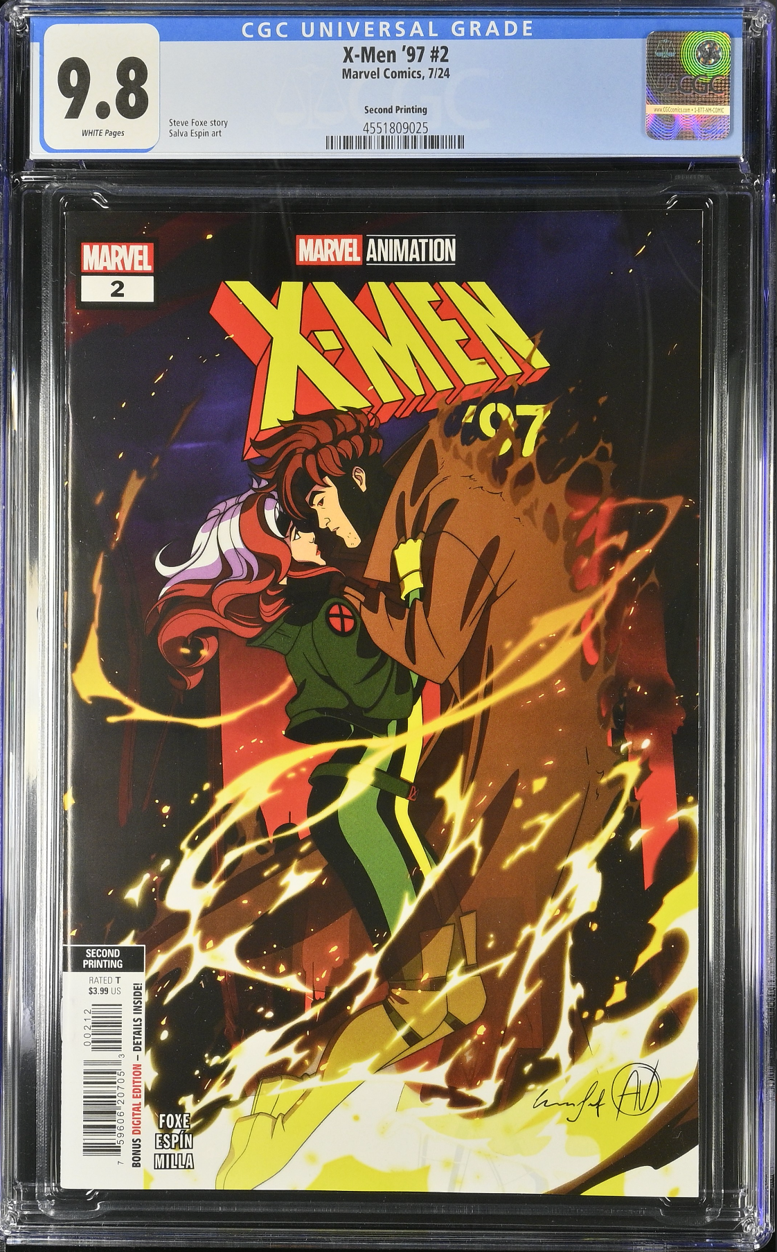 X-Men '97 #2 Second Printing CGC 9.8