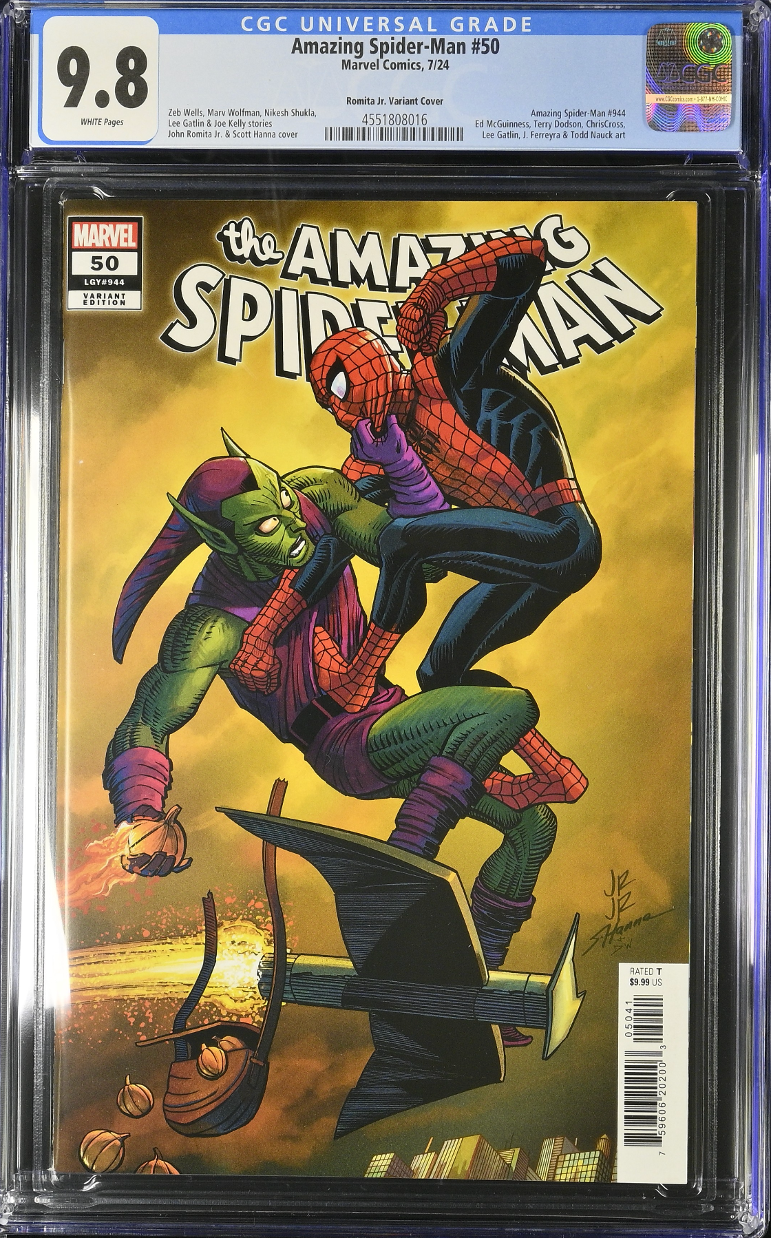 Amazing Spider-Man #50 Romita Jr. Variant CGC 9.8